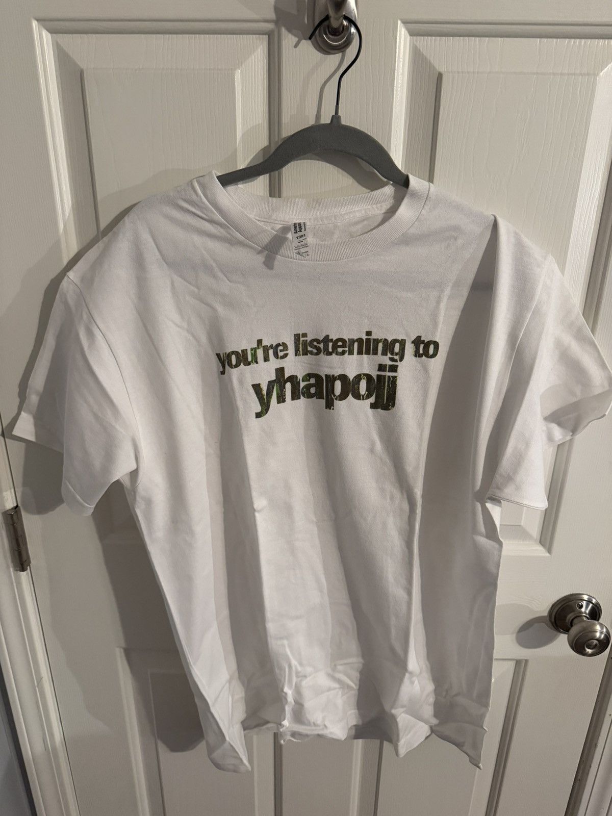 Band Tees Yhapojj "You're Listening to yhapojj" Camo Graphic Tee Size US L / EU 52-54 / 3 - 1 Thumbnail