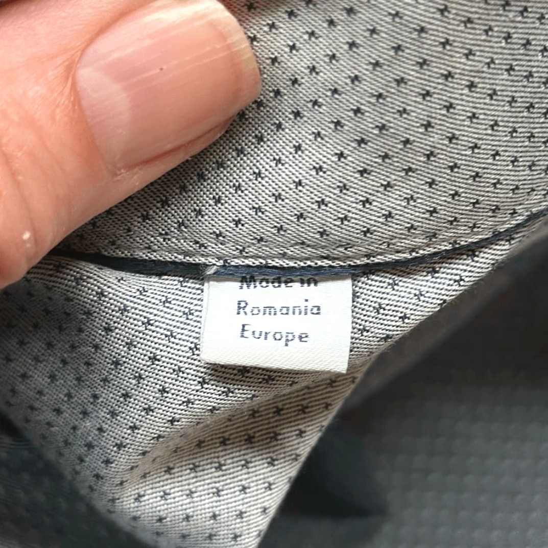 Eton ETON Shirt Mens 16 Gray Long Sleeve Button Up Cotton Dress Shirt 41 16 Size US L / EU 52-54 / 3 - 5 Thumbnail