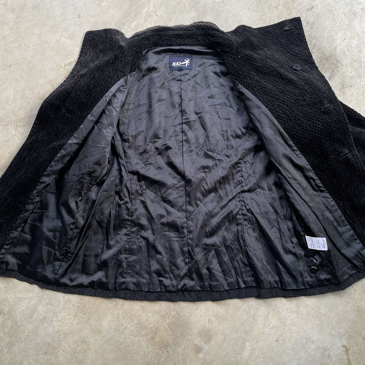 Issey Miyake 🇯🇵 Issey Miyake 1990s Hai Sporting Gear Black Corduroy Jacket Size US S / EU 44-46 / 1 - 11 Thumbnail