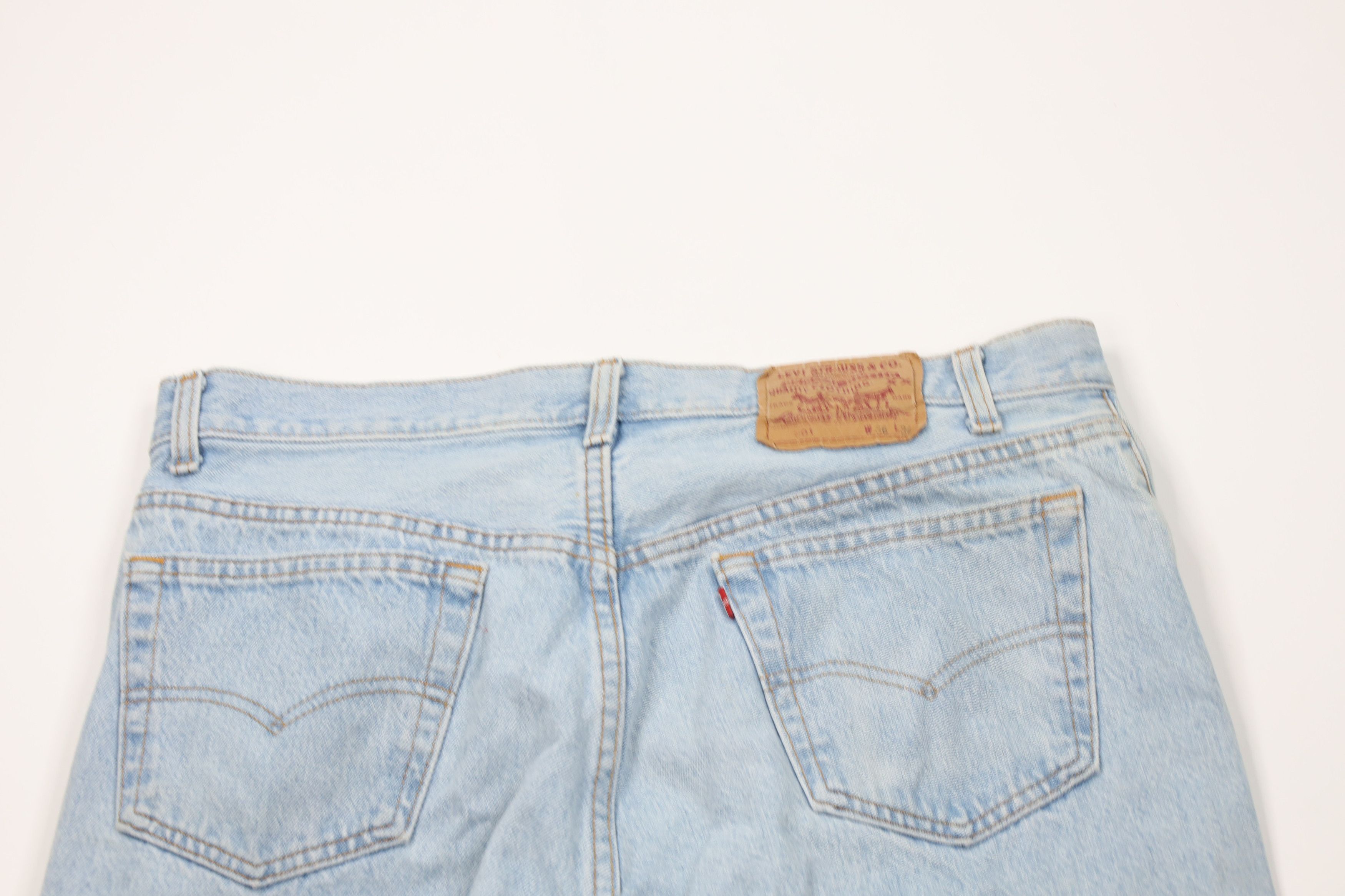 Levi's Vintage 80s Levis 501xx Button Fly Original Denim Jeans USA Size US 36 / EU 52 - 12 Thumbnail