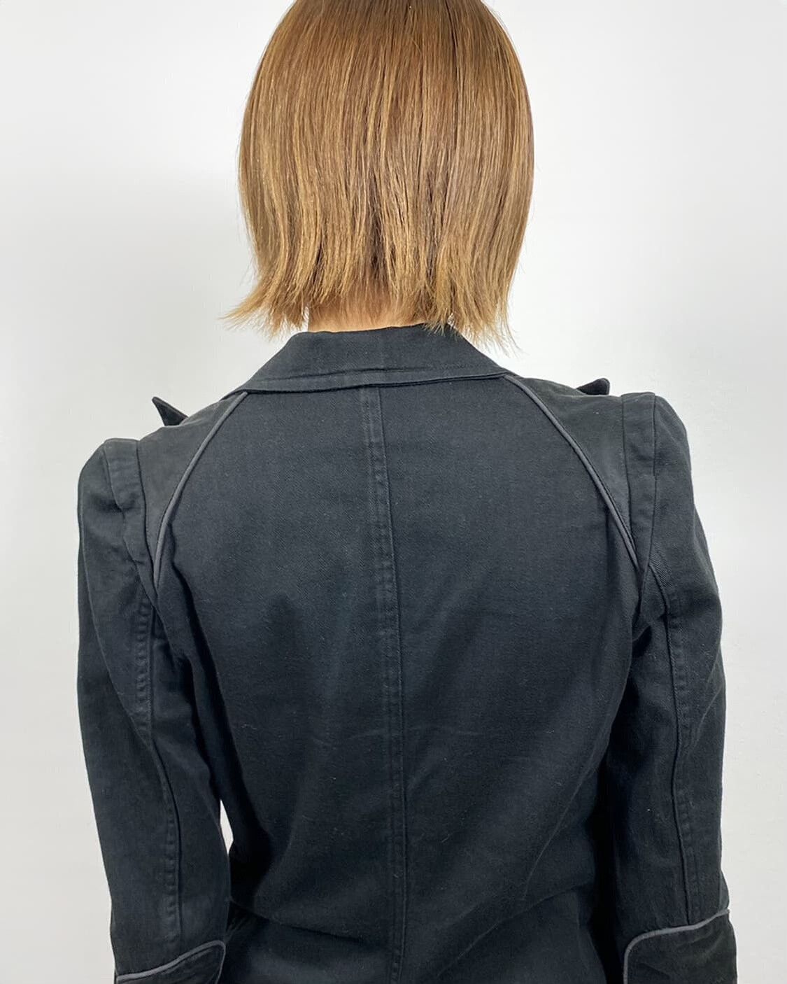Vanessa Bruno Vanessa Vintage Devil Wing Collar Coat Size M / US 6-8 / IT 42-44 - 1 Thumbnail