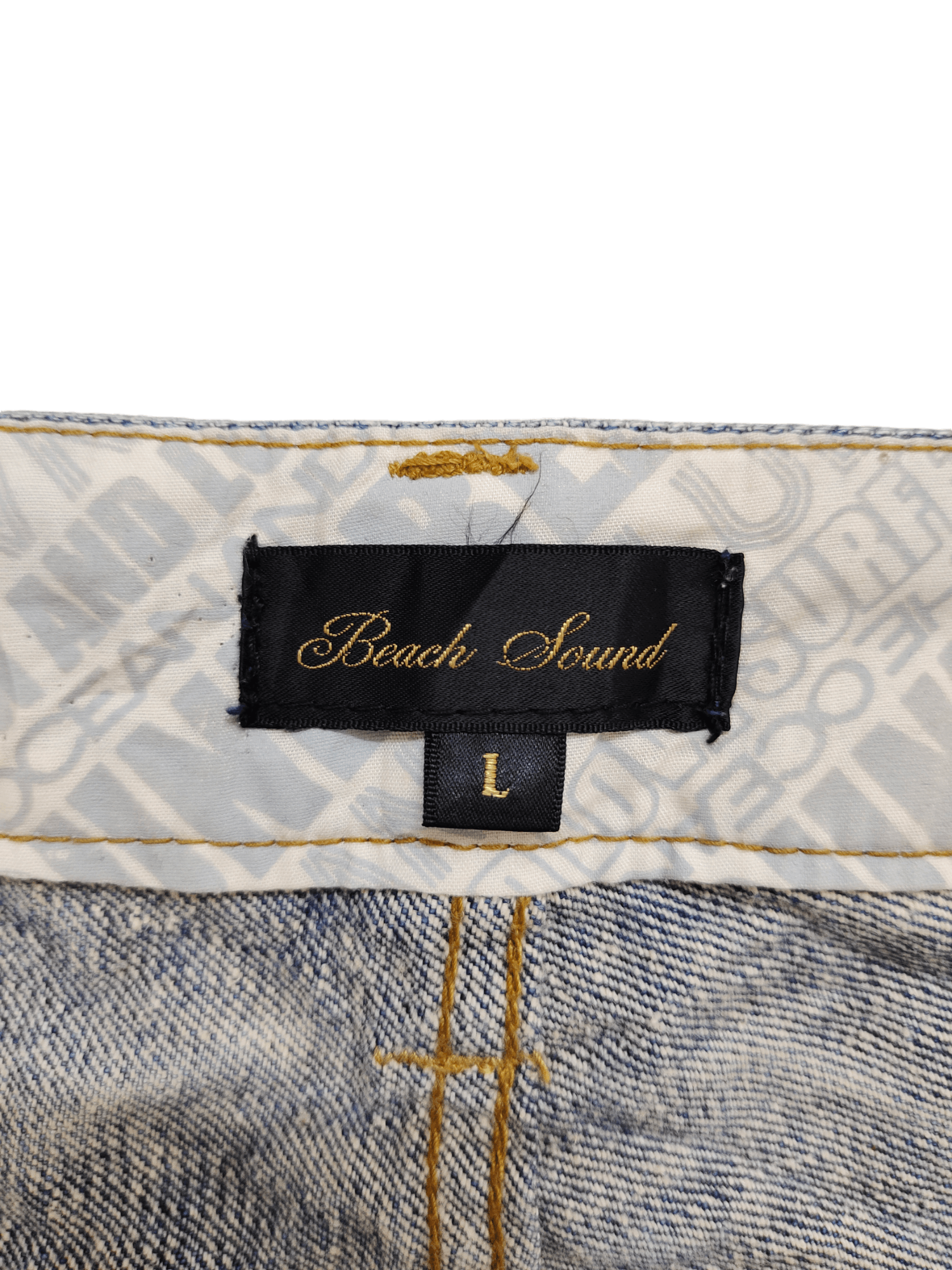 Hysteric Glamour × Undercover Japanese Beach Sound Embroidered Distress Jeans Undercover Size US 32 / EU 48 - 17 Thumbnail