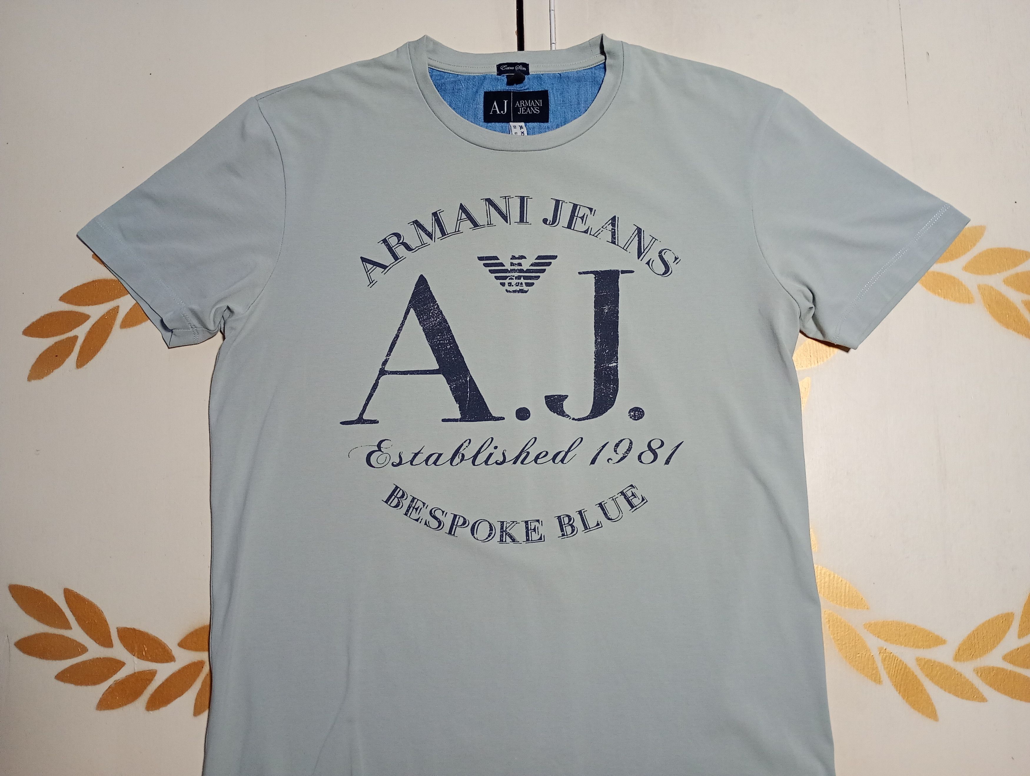 Armani Armani Jeans T-Shirt Size US XXL / EU 58 / 5 - 4 Thumbnail