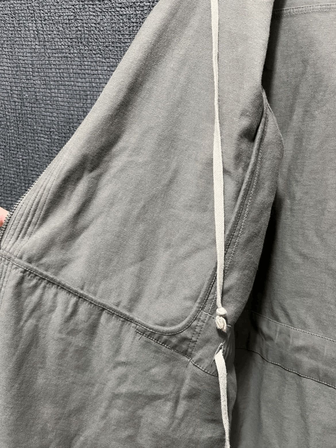 Rick Owens Rick Owens 17AW Mainline Zip-up Hoode Size US M / EU 48-50 / 2 - 5 Thumbnail