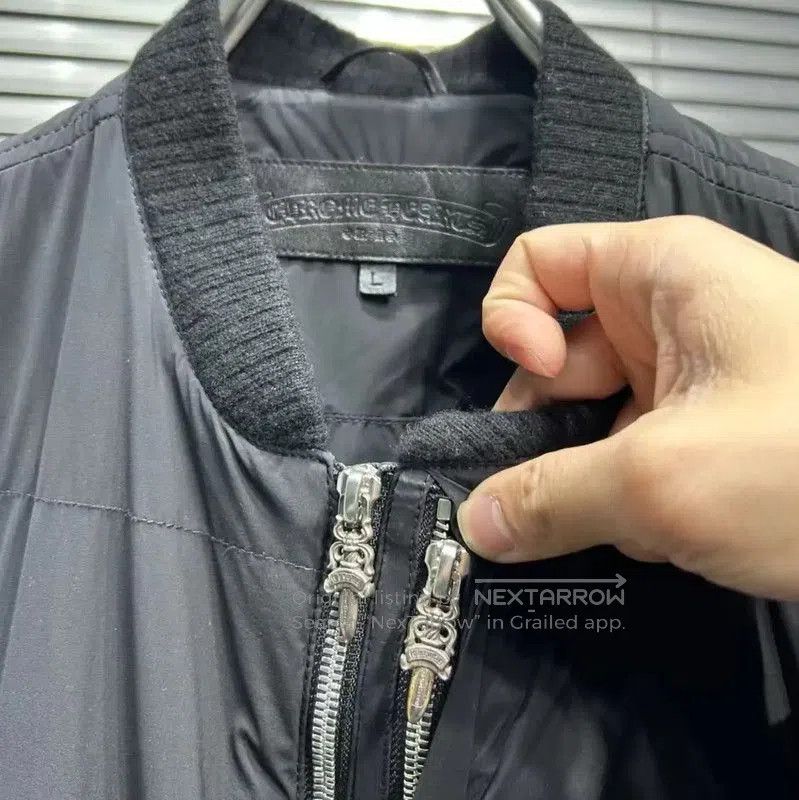 Chrome Hearts Chrome Hearts Black Cotton Sleeveless Jacket . Size US L / EU 52-54 / 3 - 3 Thumbnail