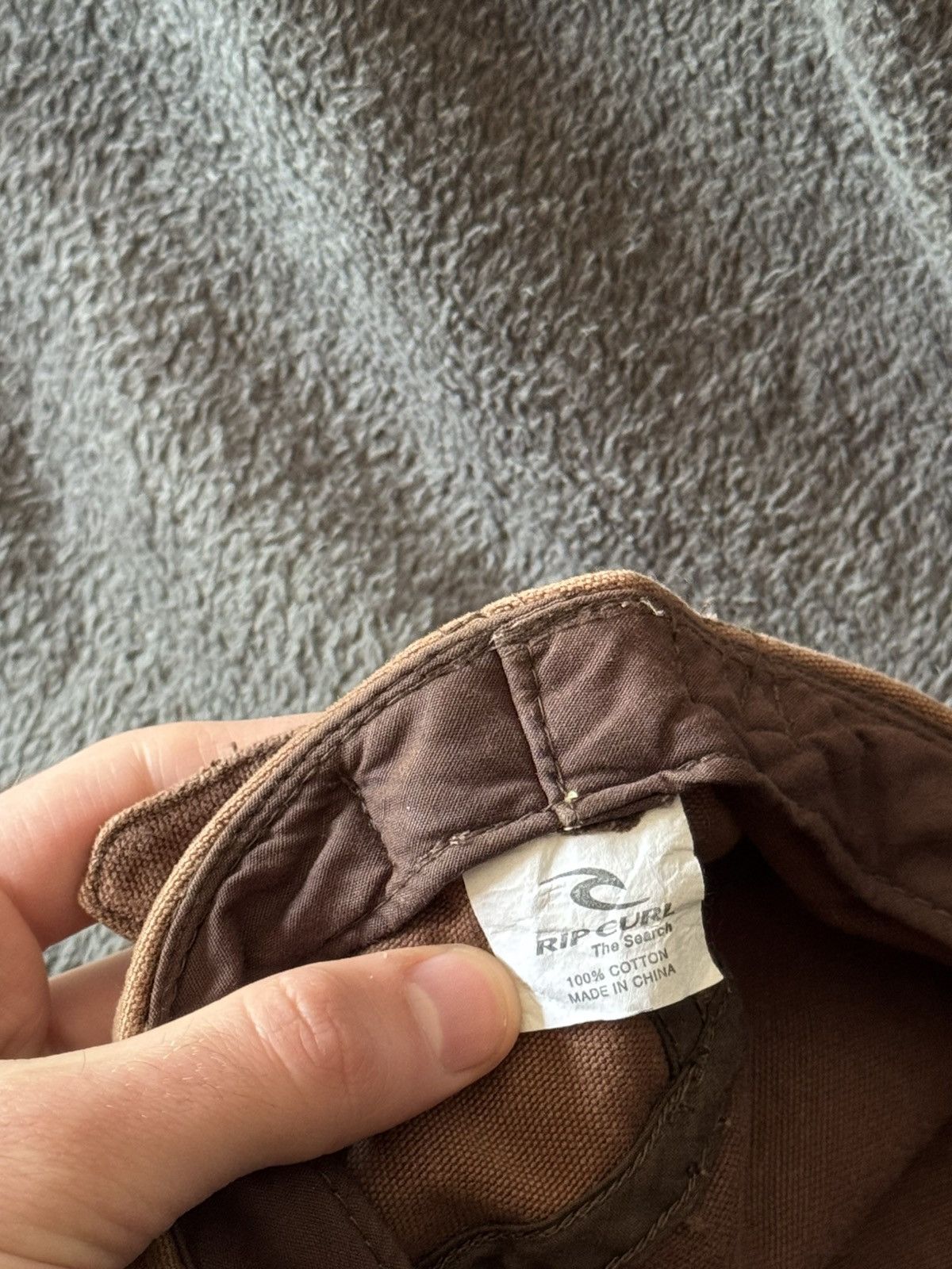 Rip Curl Vintage 00’s Rip Curl y2k Brown Sunfaded Australia Surf Hat Size ONE SIZE - 8 Thumbnail