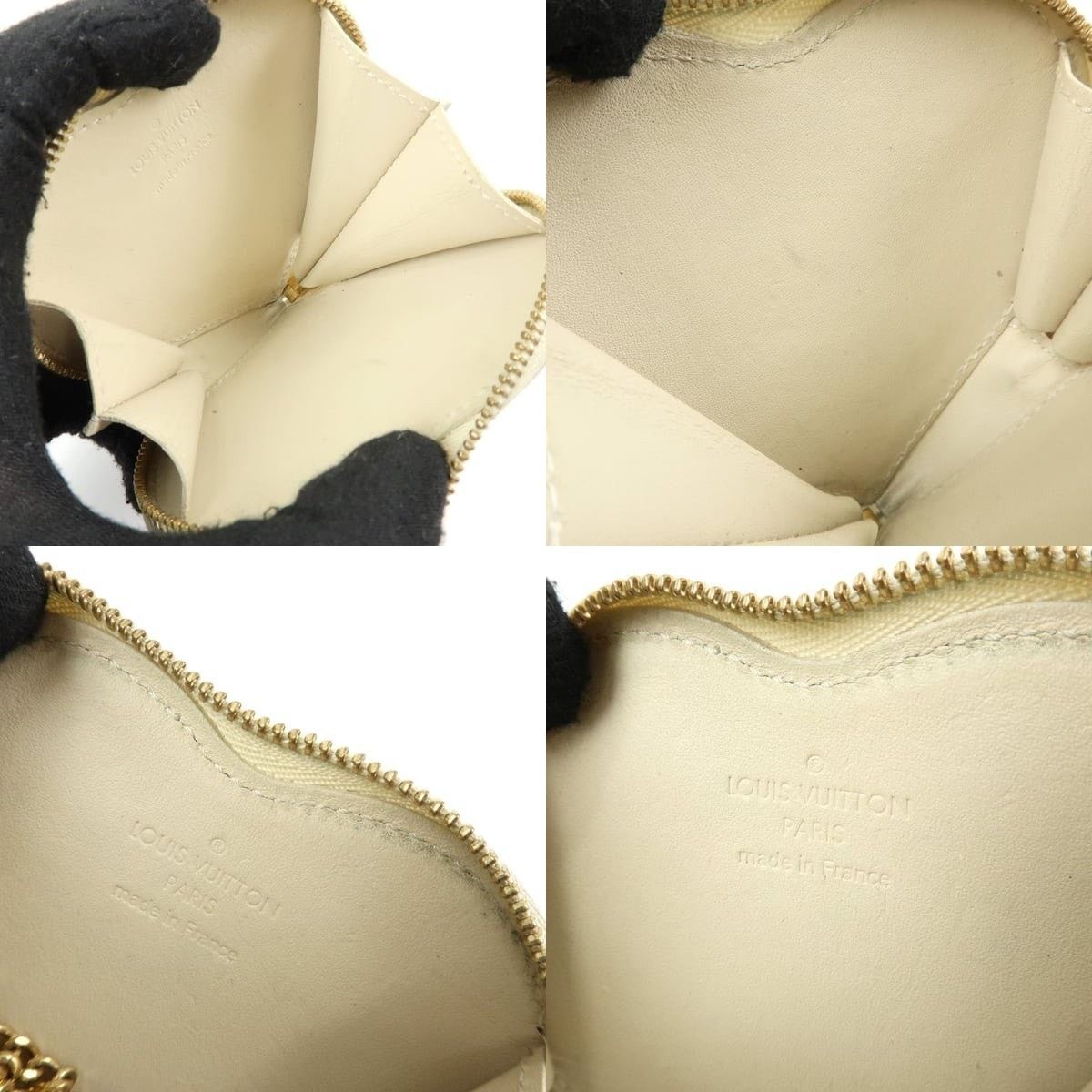 Louis Vuitton Louis Vuitton Porte Monnaie Coeur Coin Case Patent Size ONE SIZE - 7 Thumbnail