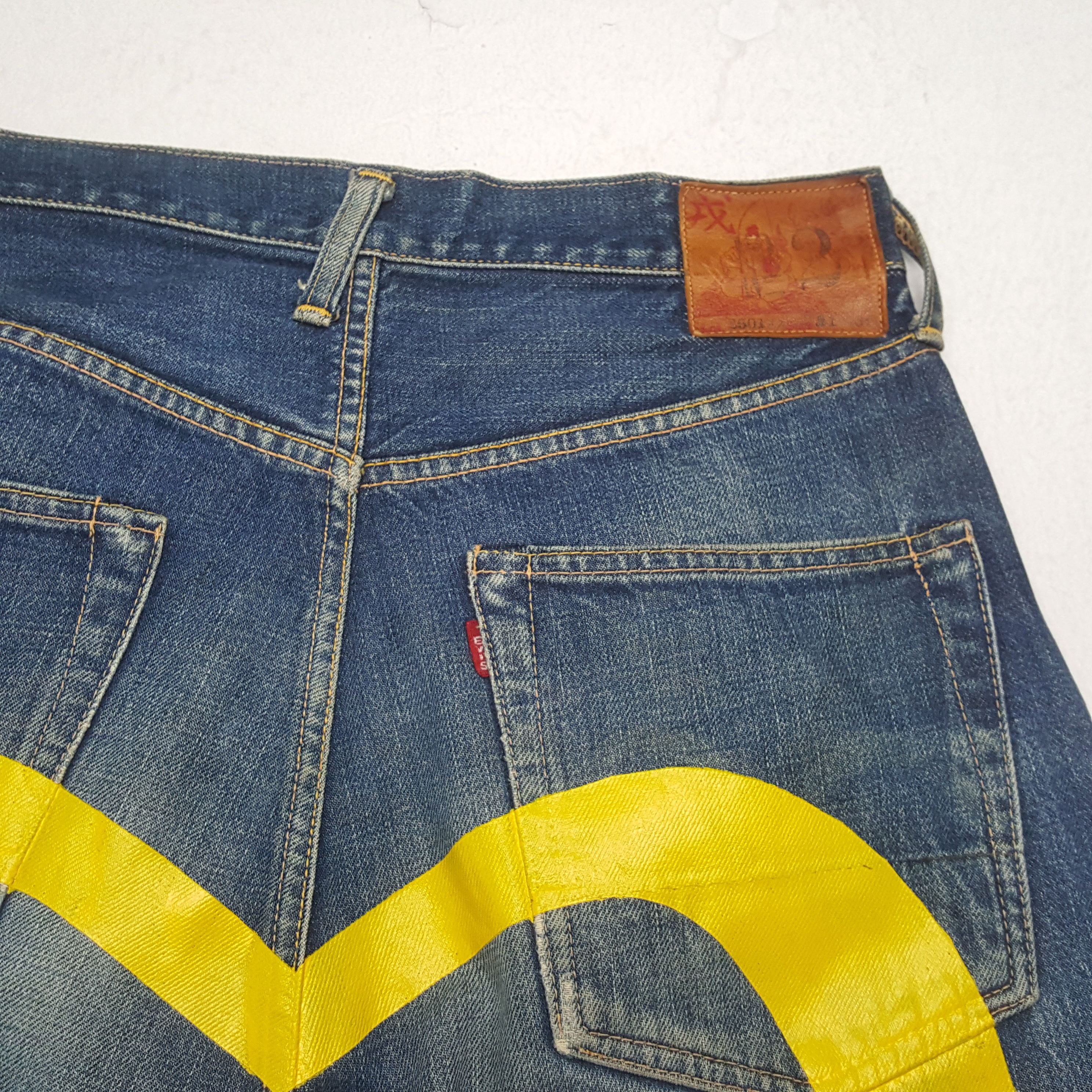 Evisu × Japanese Brand × Vintage Vintage EVIS Japanese Brand Daicock Custom Style Jeans Size US 28 / EU 44 - 15 Thumbnail