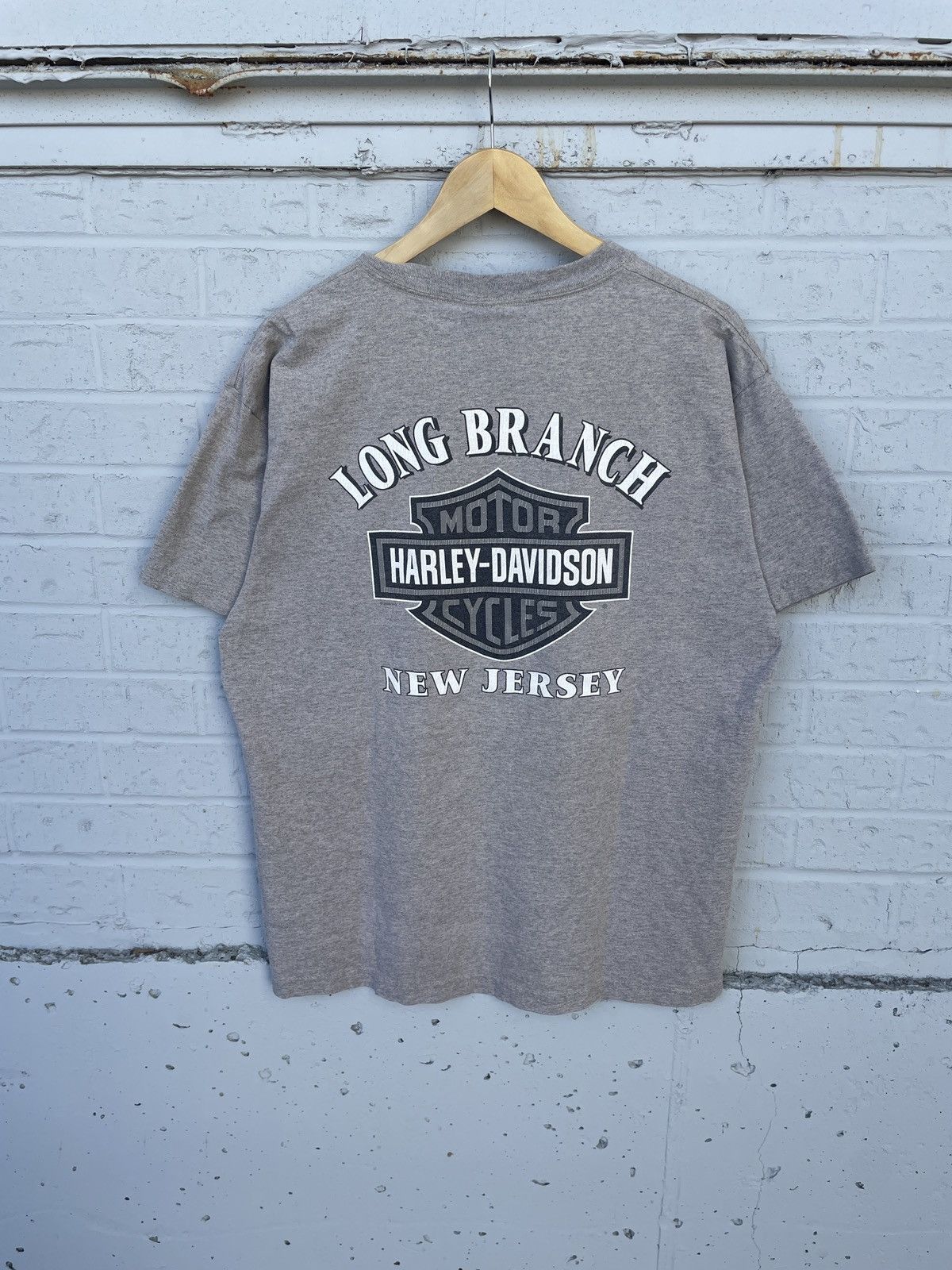 Harley Davidson 00 Harley Davidson Embroidered Logo Tee Size US XL / EU 56 / 4 - 5 Thumbnail