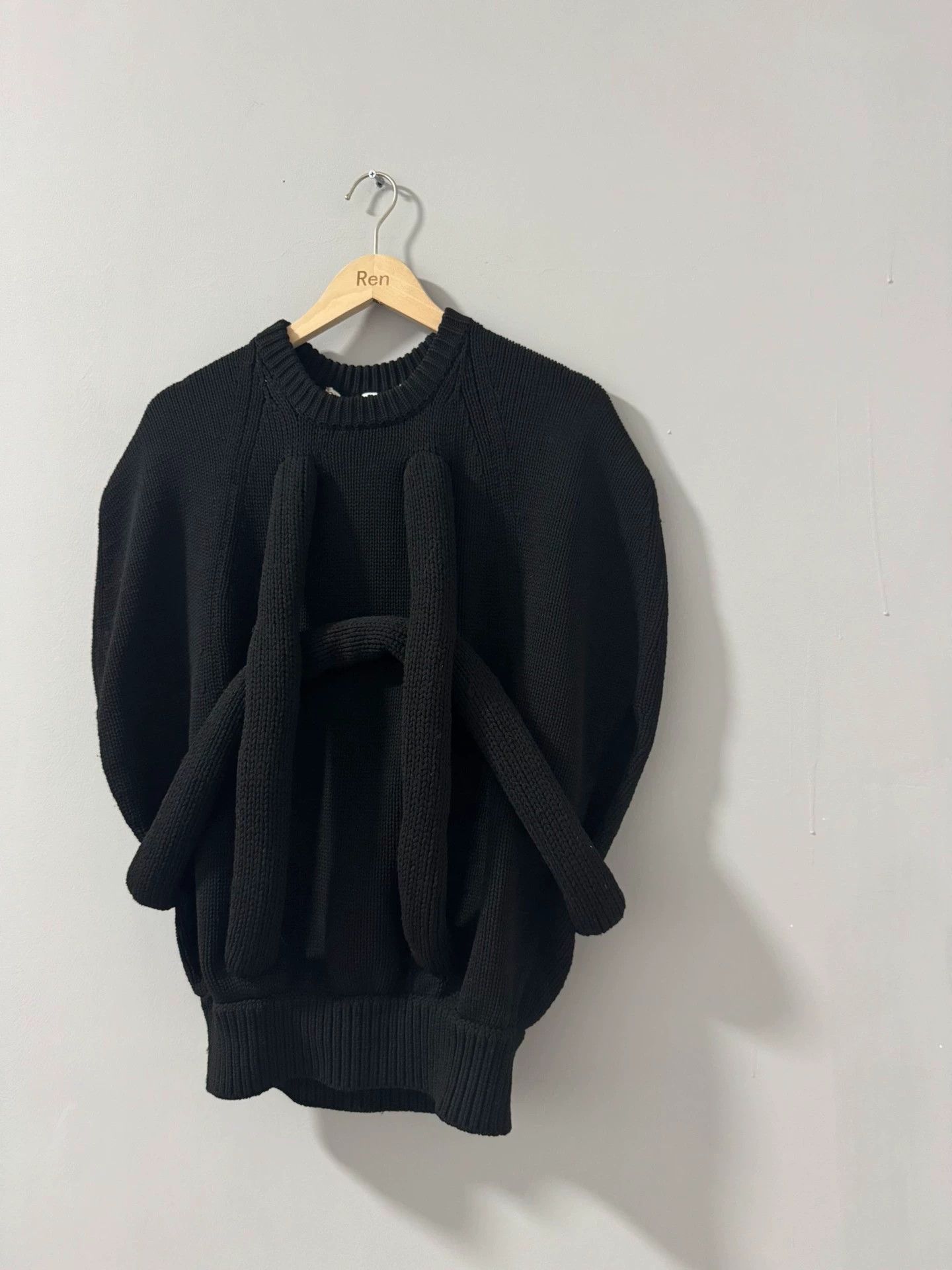 Comme des Garcons Comme des Garcons 24fw Batwing Knit Chunky Rope Sweater Size XS / US 0-2 / IT 36-38 - 3 Thumbnail