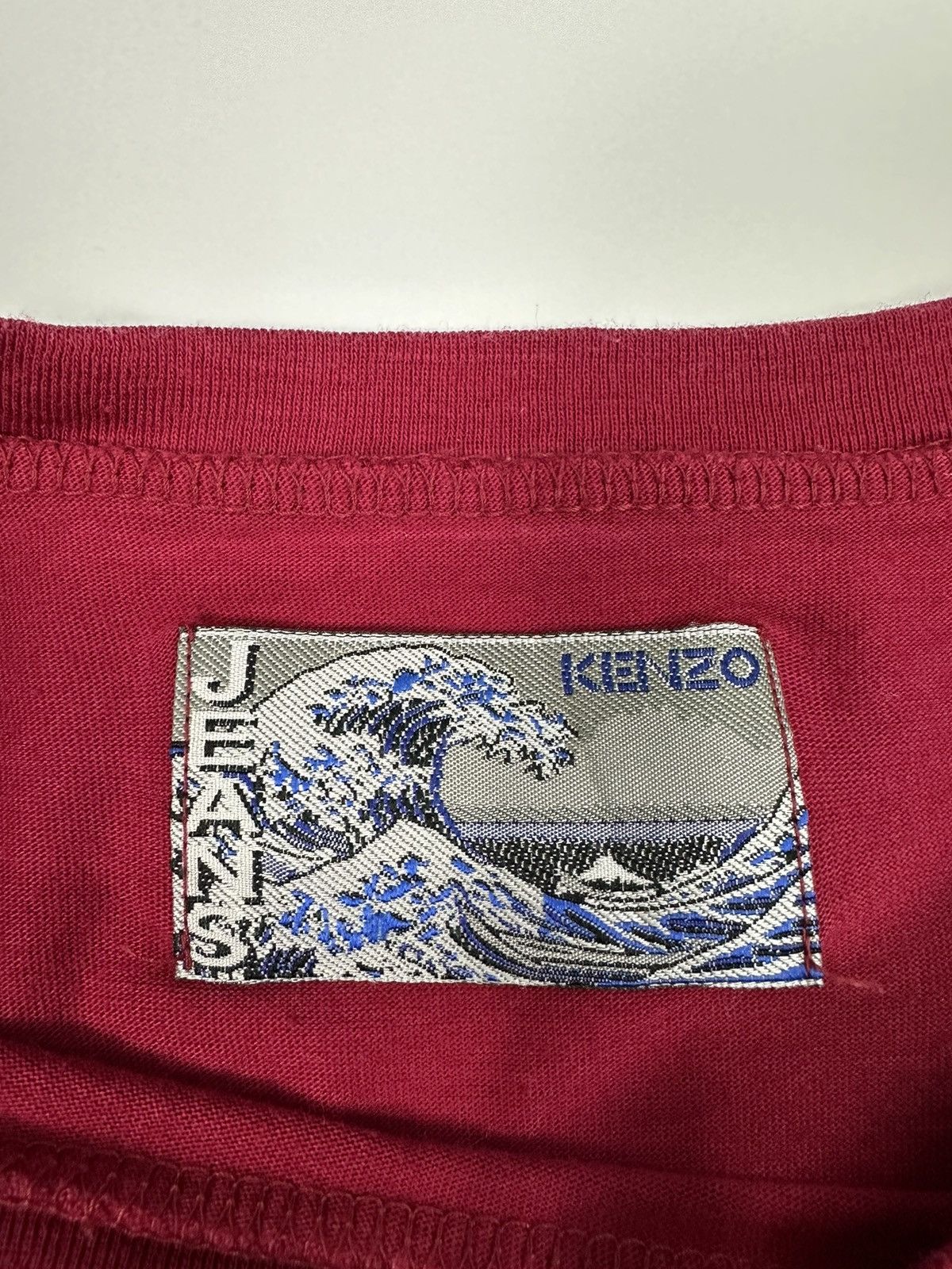Kenzo × Vintage Vintage Kenzo Logo Crop Shirt A632 Size US M / EU 48-50 / 2 - 7 Thumbnail