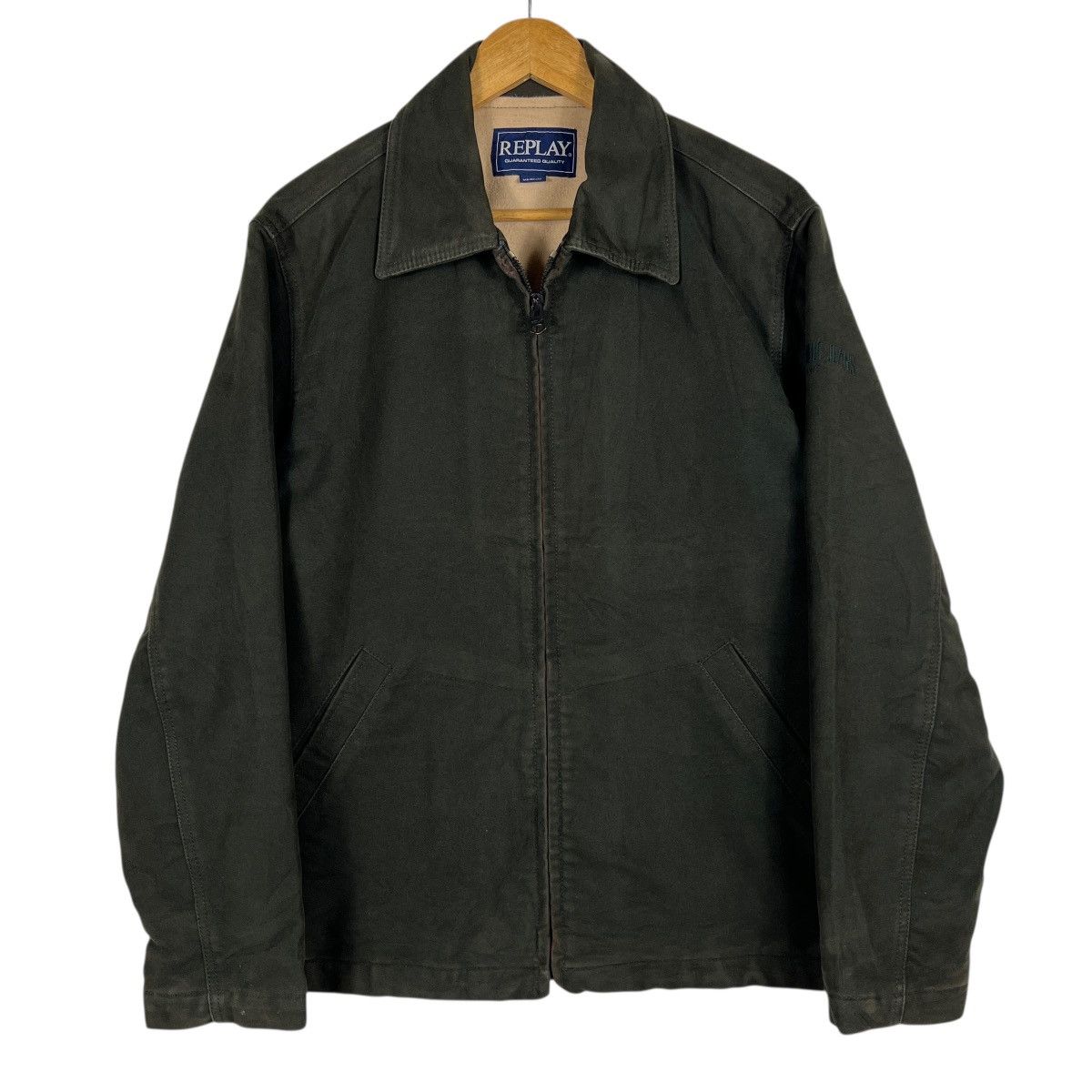 Replay 🔥 Replay Blue Jeans Moleskin Deck Blouson Jacket Size US M / EU 48-50 / 2 - 1 Thumbnail