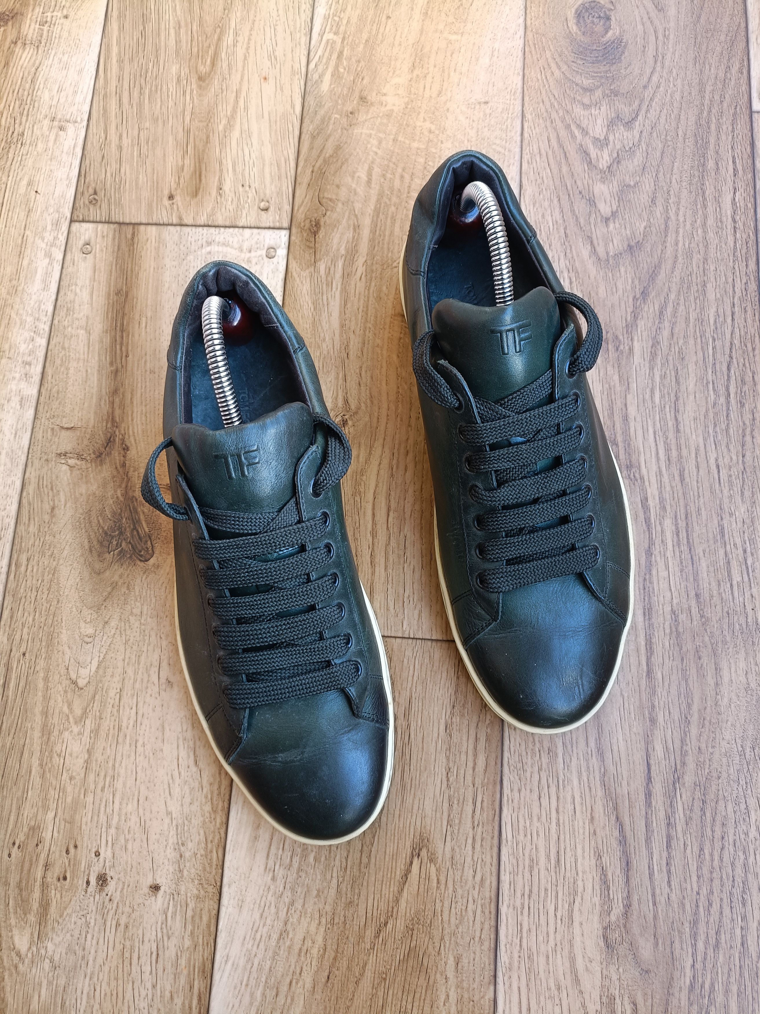 Tom Ford Tom Ford Warwick Leather Trainers Size US 10 / EU 43 - 4 Thumbnail