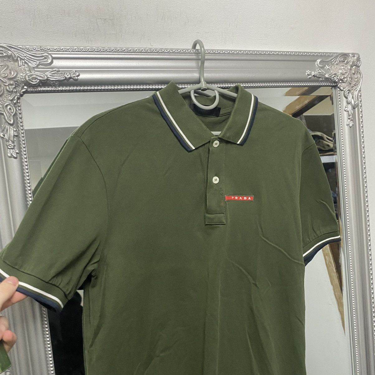 Prada Vintage Prada Polo Shirt Luxury Size US M / EU 48-50 / 2 - 4 Thumbnail