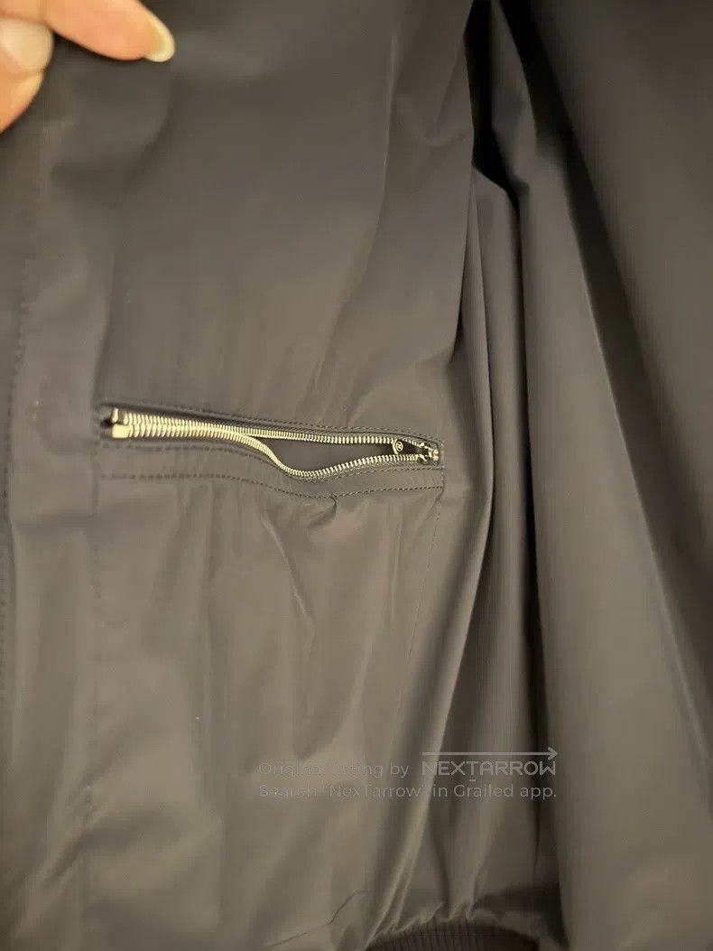 Hermes Hermes Classic Jacket with Black Leather Accents and Zip P Size US S / EU 44-46 / 1 - 6 Thumbnail