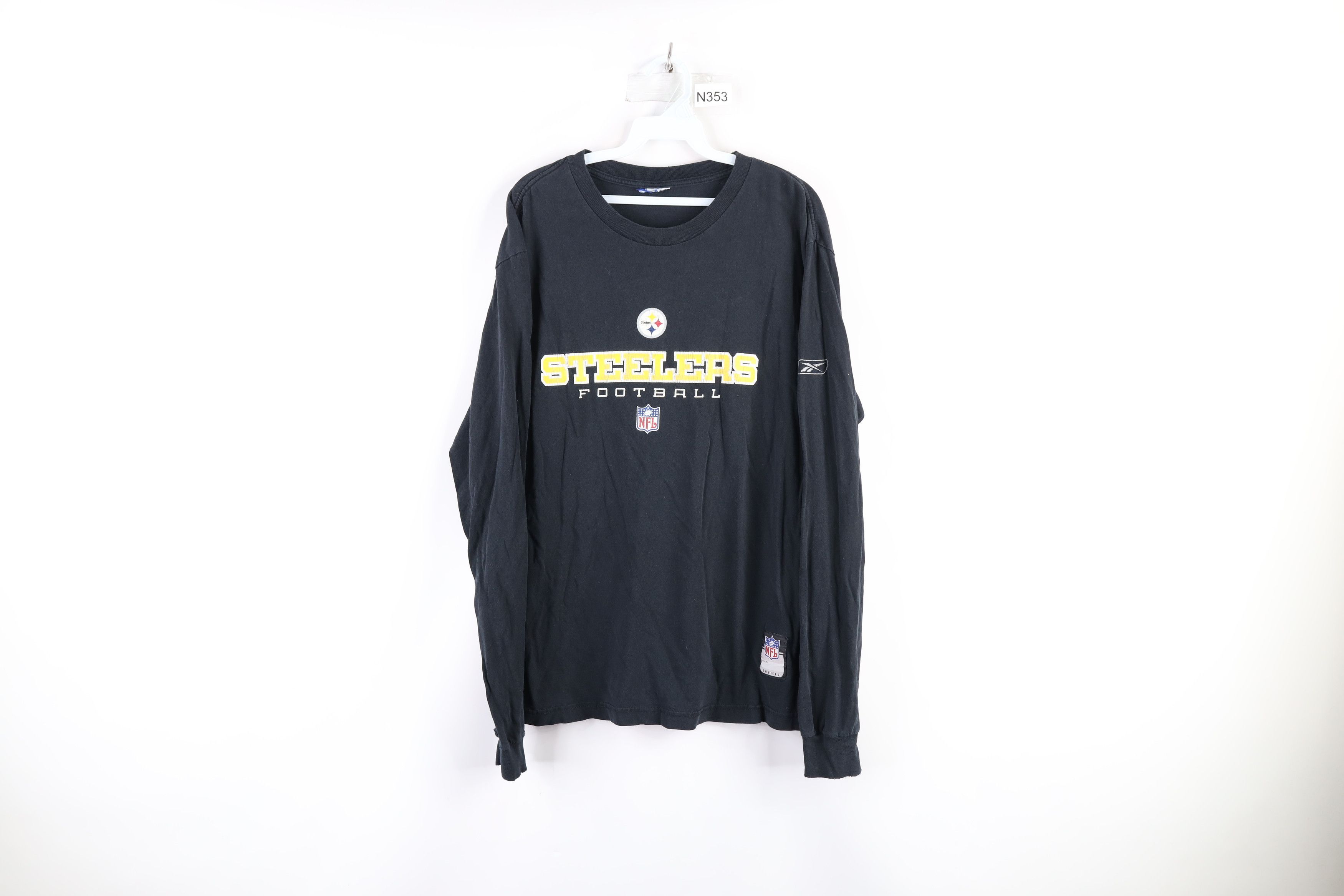 Reebok, Shirts, Reebok Pittsburgh Steelers Plus Size 2 Xl Long Sleeve Tee  Shirt