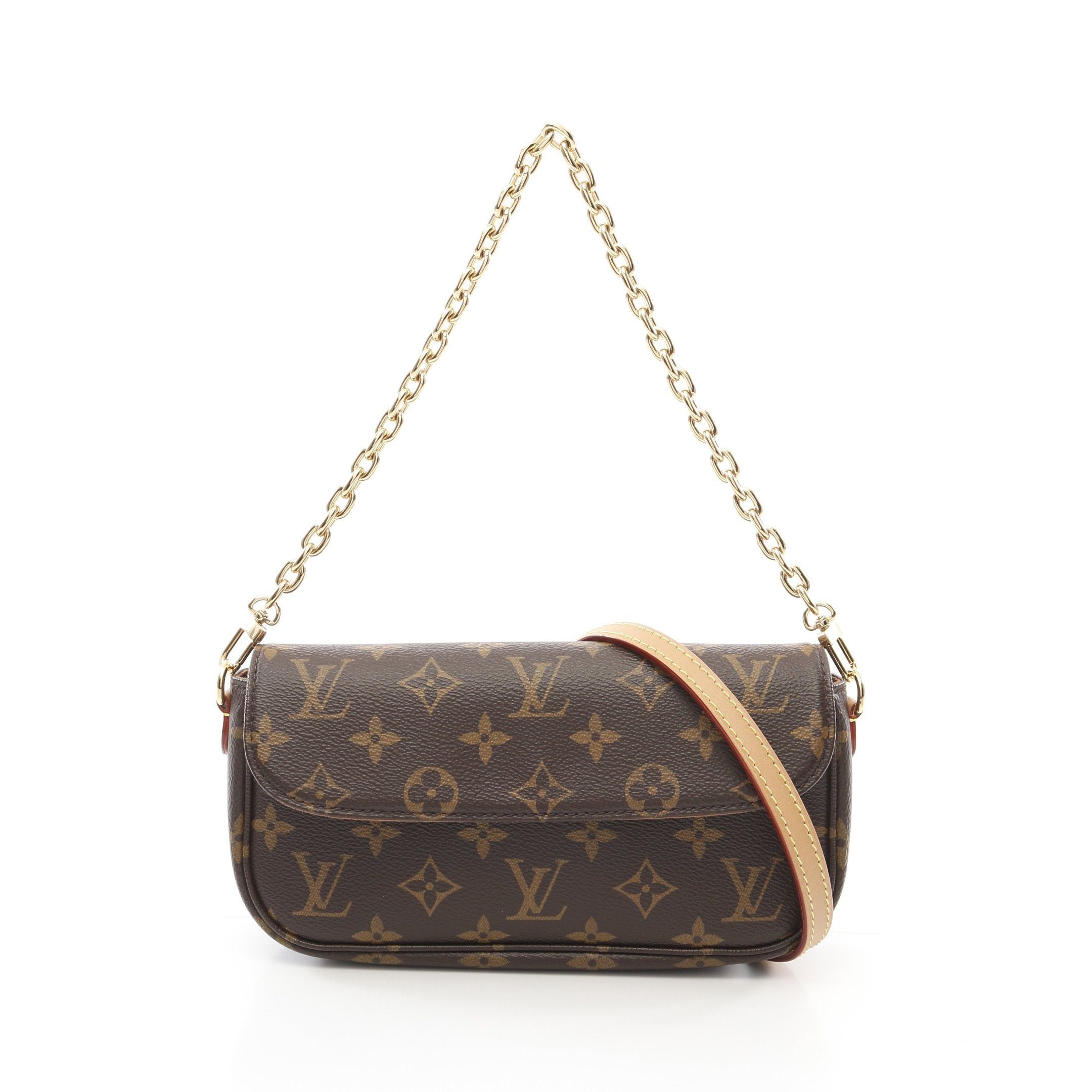 Louis Vuitton Louis Vuitton Wallet On Chain Ivy Handbag Brown Size ONE SIZE - 1 Thumbnail