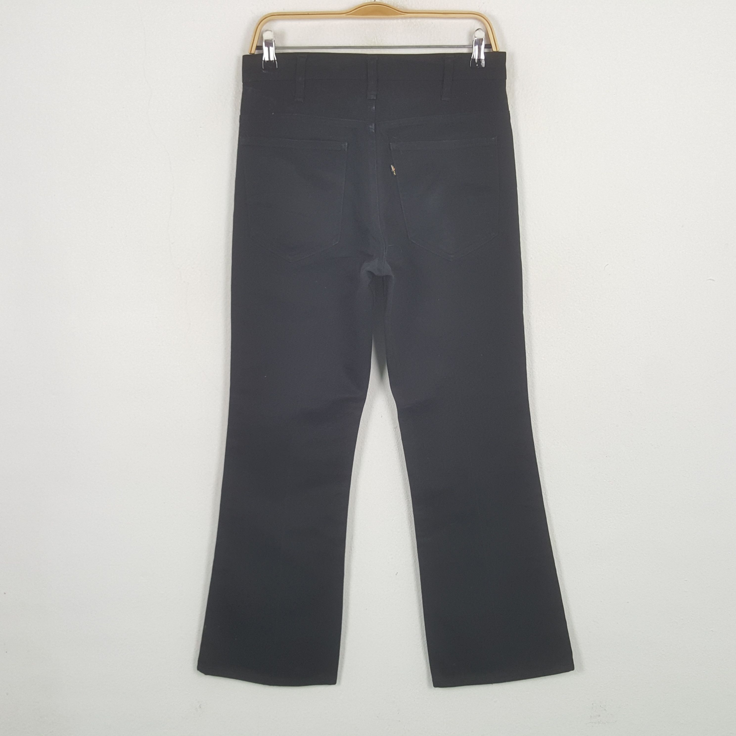 Levi's Vintage Levi's Sta-Prest Black Pants Size US 30 / EU 46 - 4 Thumbnail