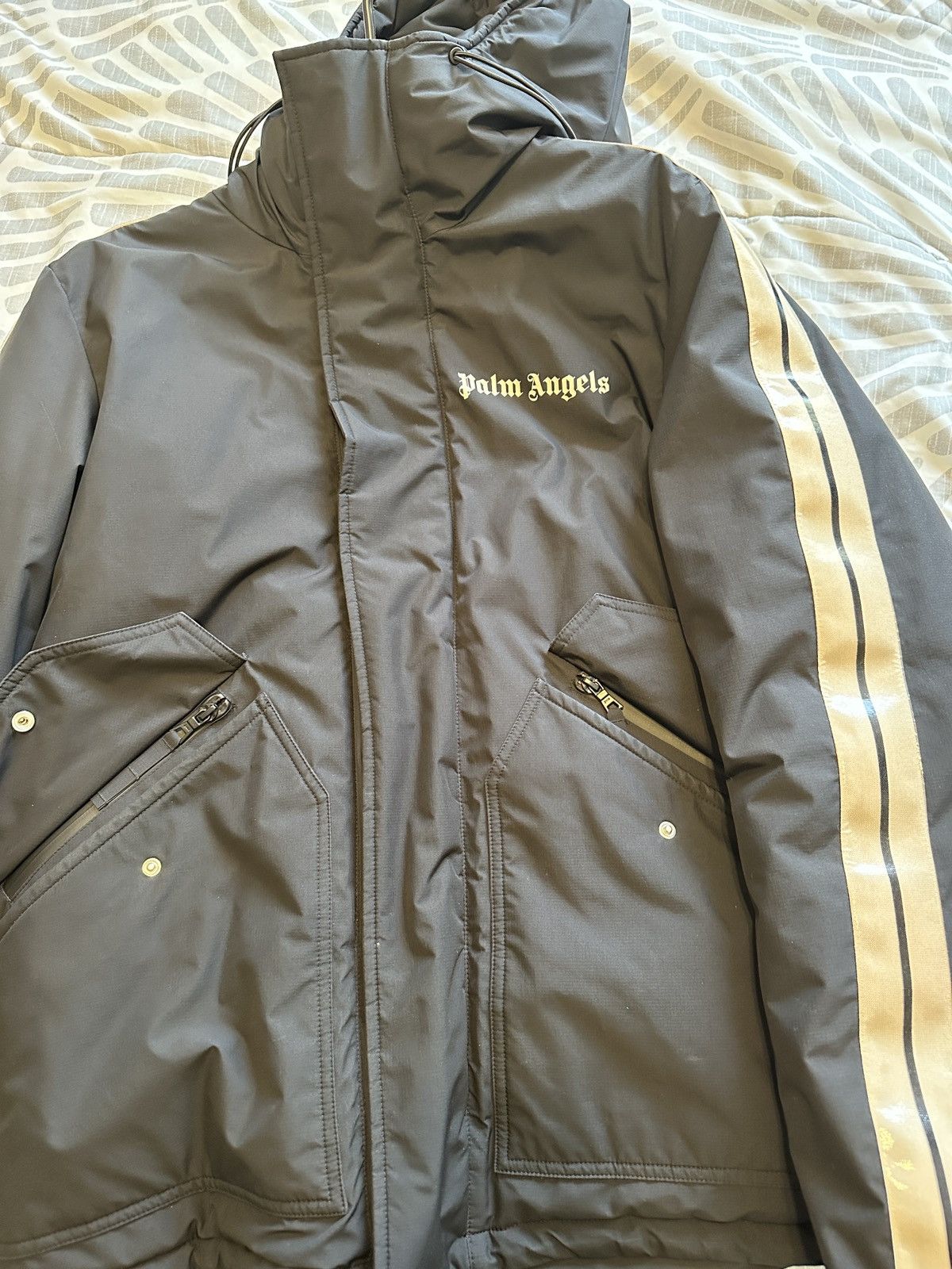 Palm Angels Palm Angels Track Ski Jacket Size US S / EU 44-46 / 1 - 1 Thumbnail