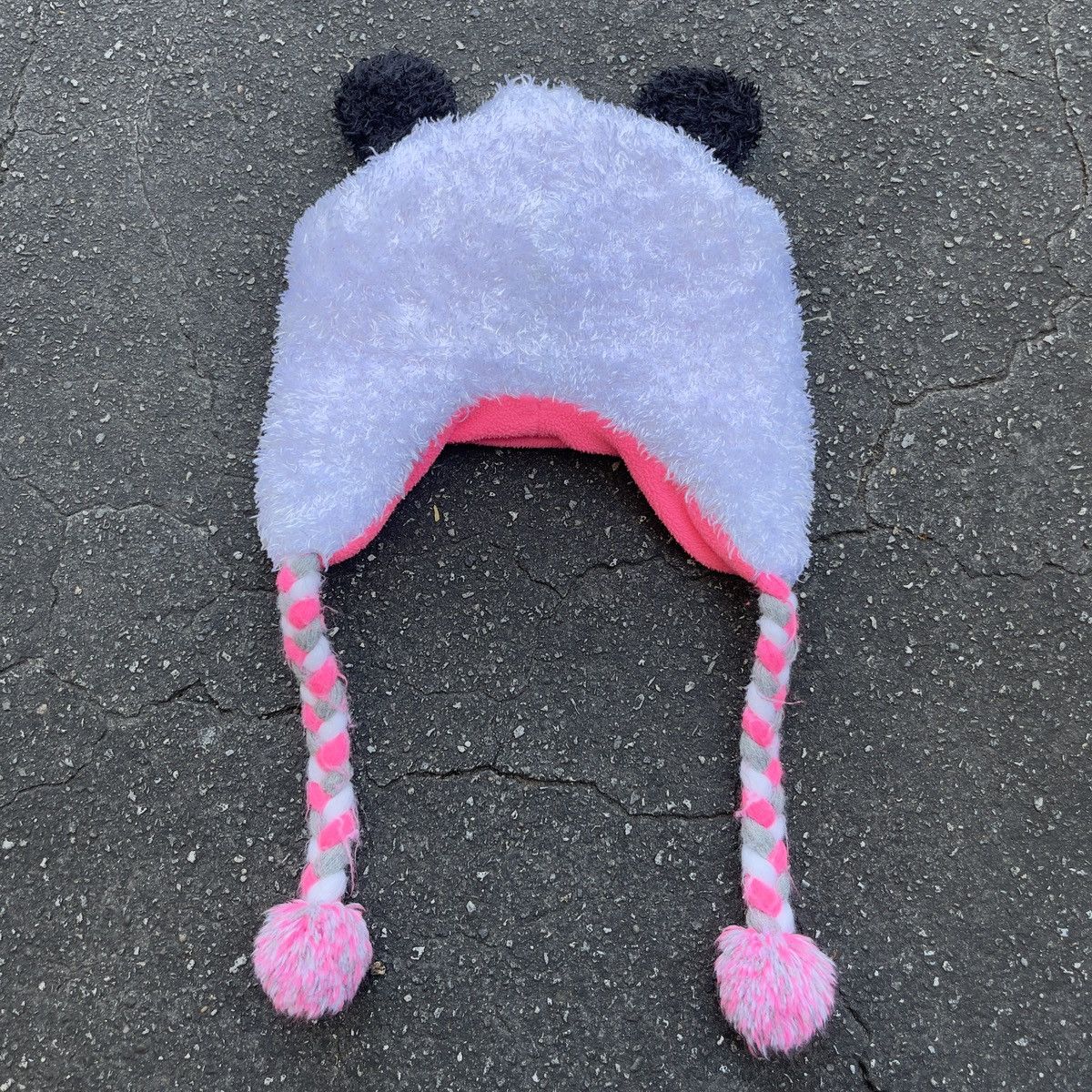 Vintage Kawaii Panda Animal Anime Safety Hat Style Beanie