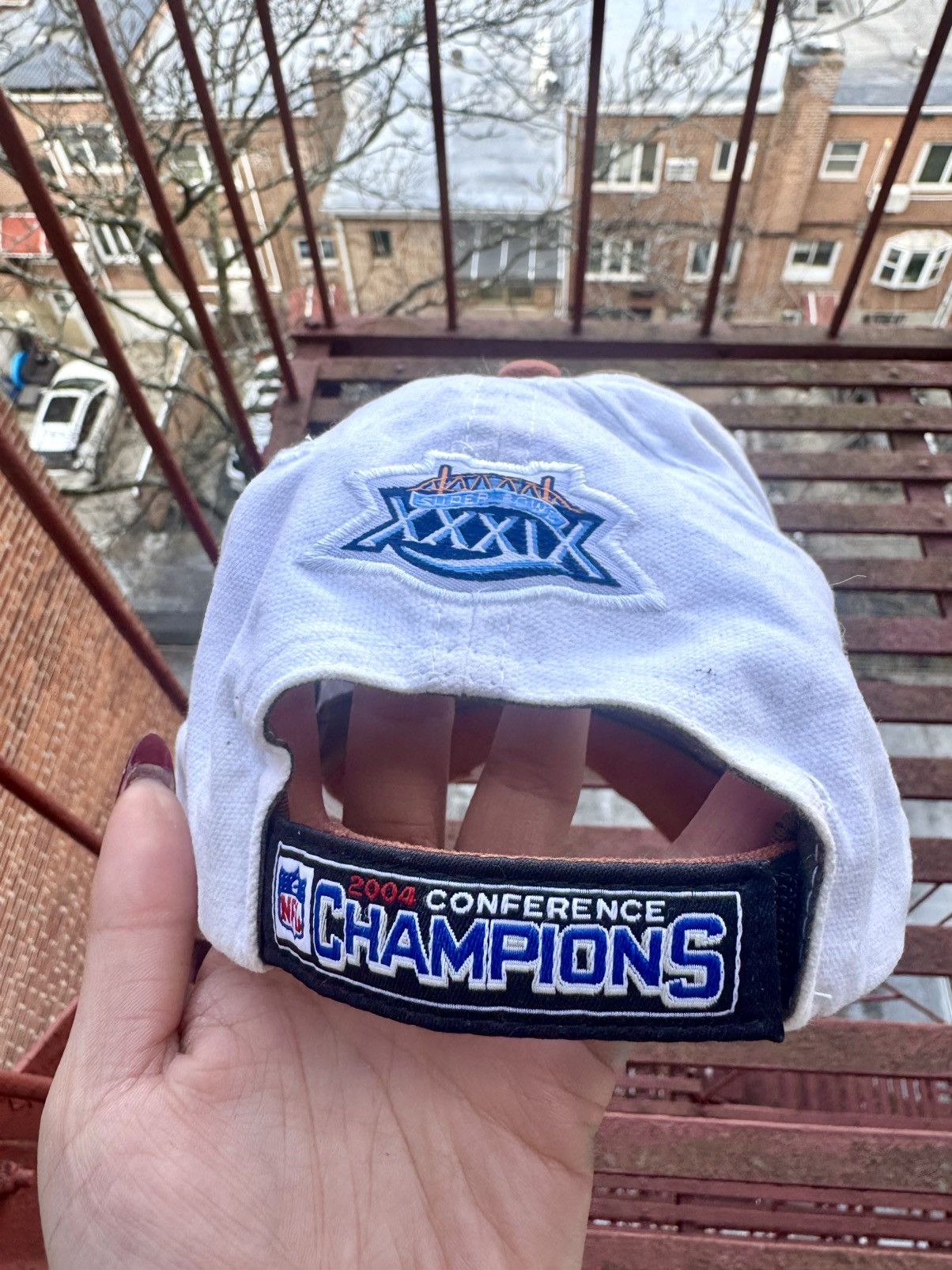 NFL 2004 NFL Philadelphia Eagles Conference Champions Hat Size ONE SIZE - 6 Thumbnail