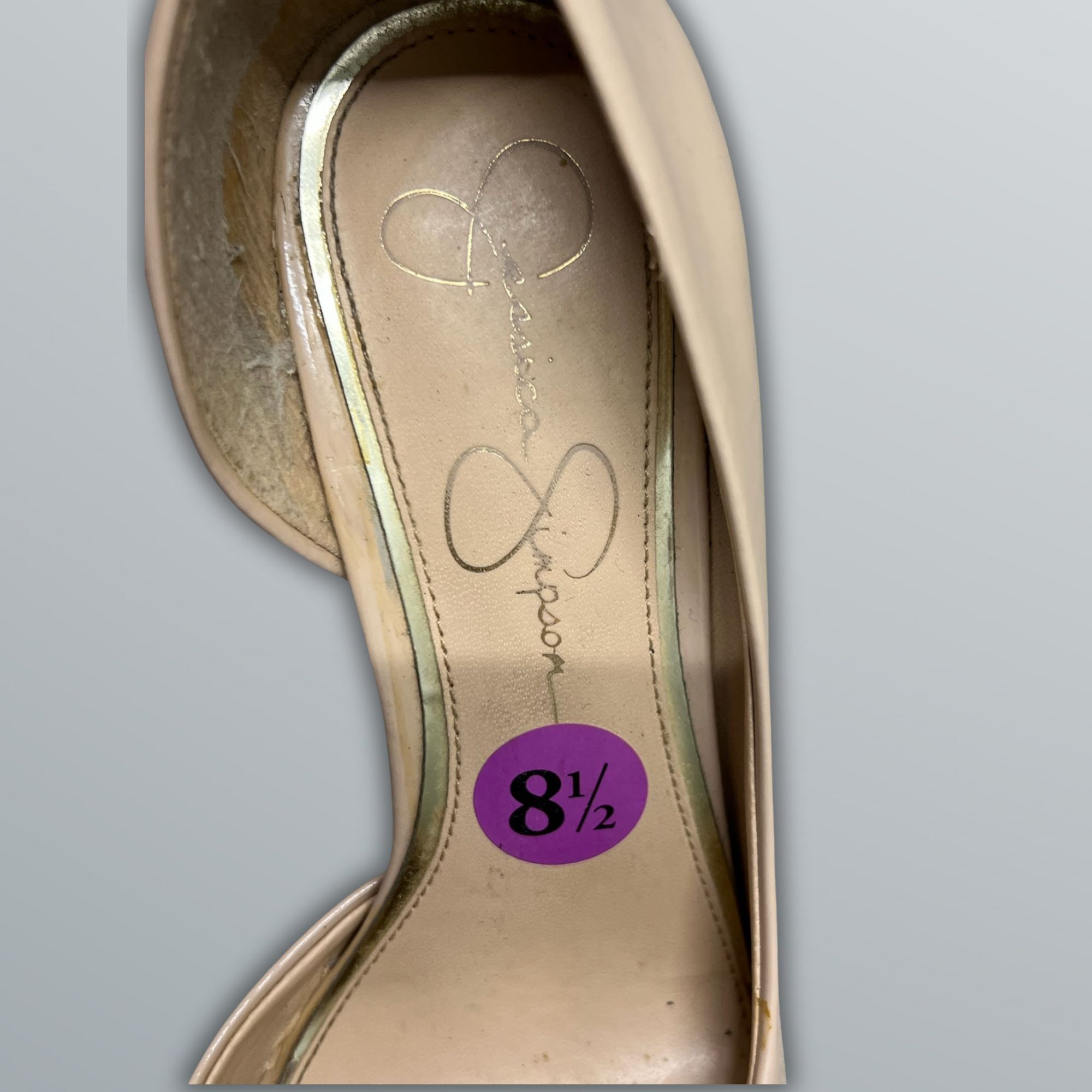 Jessica Simpson Jessica Simpson Nude Paryn DOrsay Pointy Toe Stiletto High H Size US 8.5 / IT 38.5 - 6 Thumbnail
