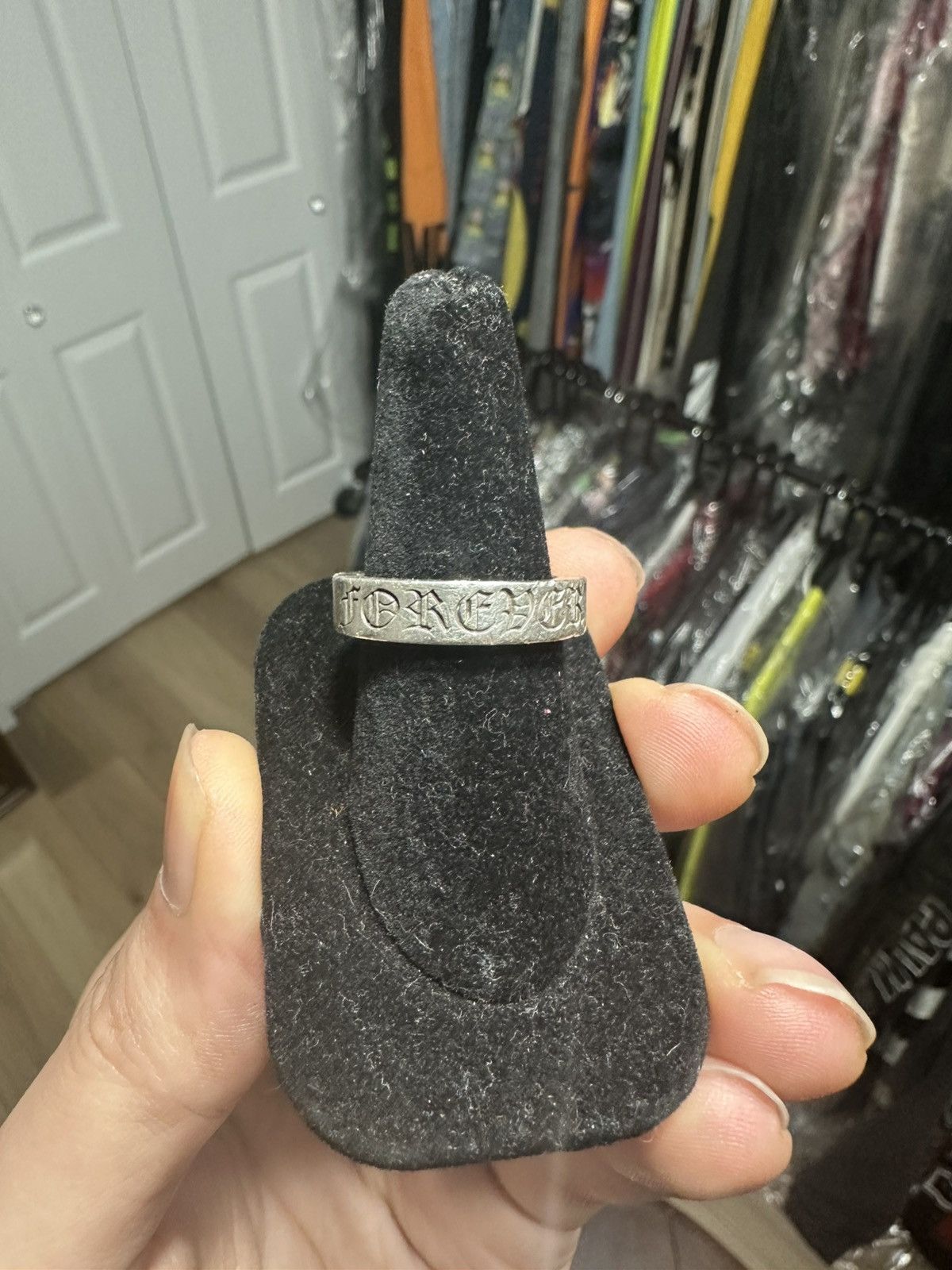Chrome Hearts CHROME HEARTS FOREVER RING 9.5” Size ONE SIZE - 2 Thumbnail