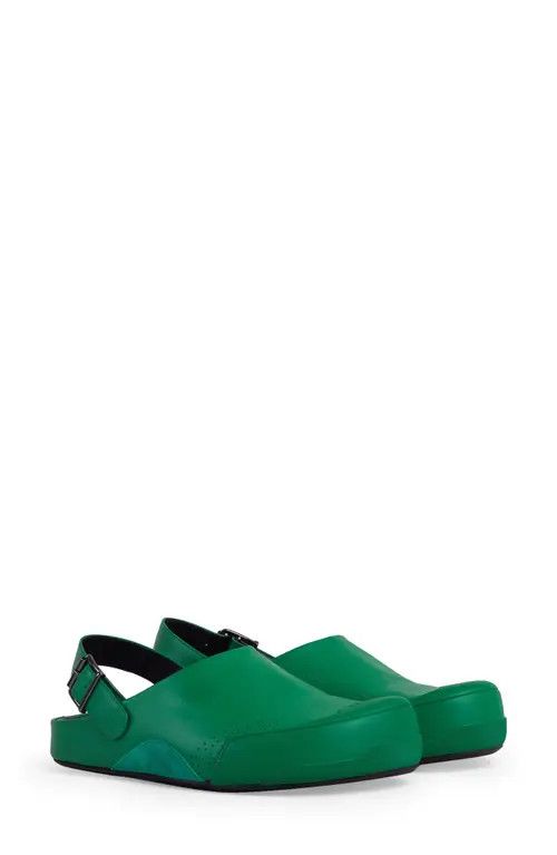 image of Marni O1W1Db10524 Slingback Sandal In Green, Men's (Size 11)