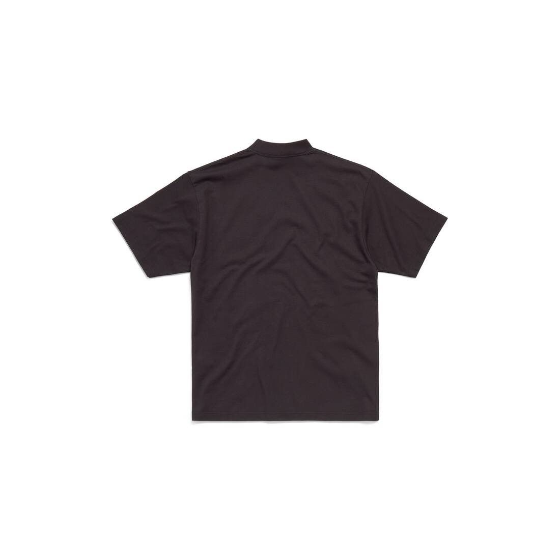 o1w1db10725 Lo_ve T-Shirt Medium Fit in Black