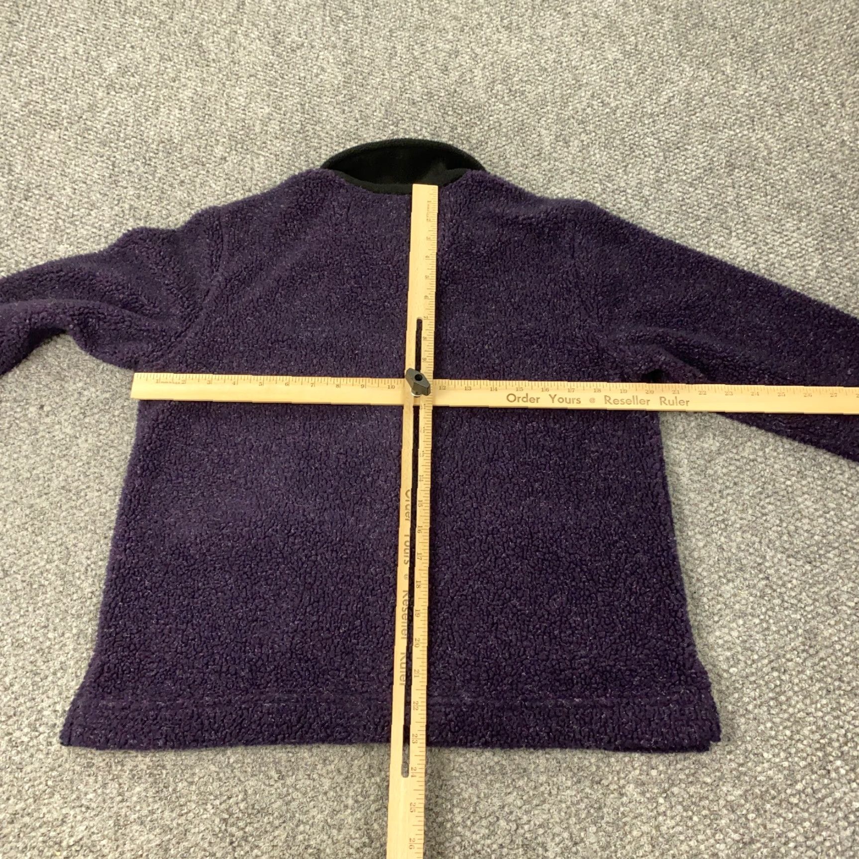 Vintage VINTAGE L.L. Bean Fleece Jacket Small Purple Casual Button Classic Petites Womens Size S / US 4 / IT 40 - 7 Thumbnail