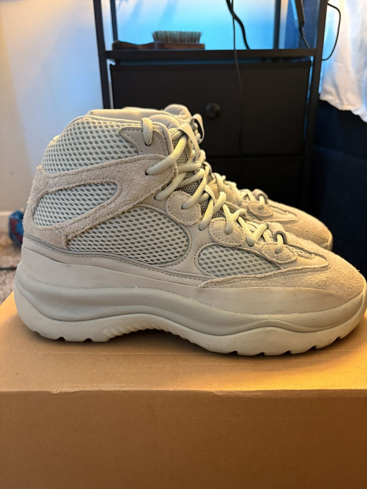 Yeezy Yeezy Boot, Salt Size US 9.5 / EU 42-43 - 8 Thumbnail