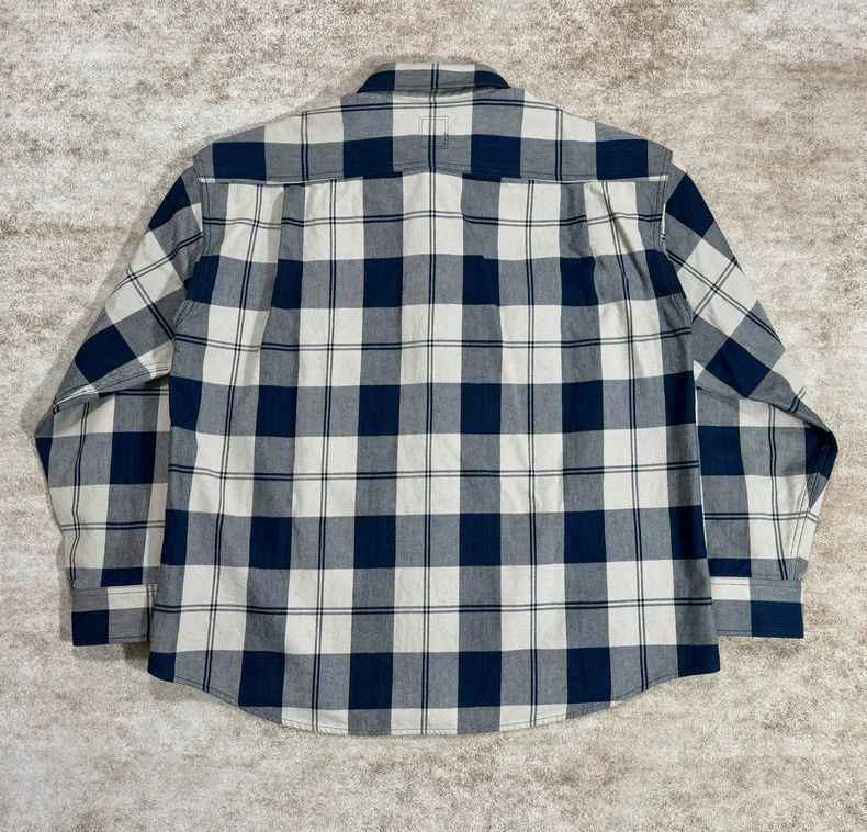 Visvim Visvim ICT Lumber Shirt with Indigo Check Pattern-2506 Size US L / EU 52-54 / 3 - 7 Thumbnail