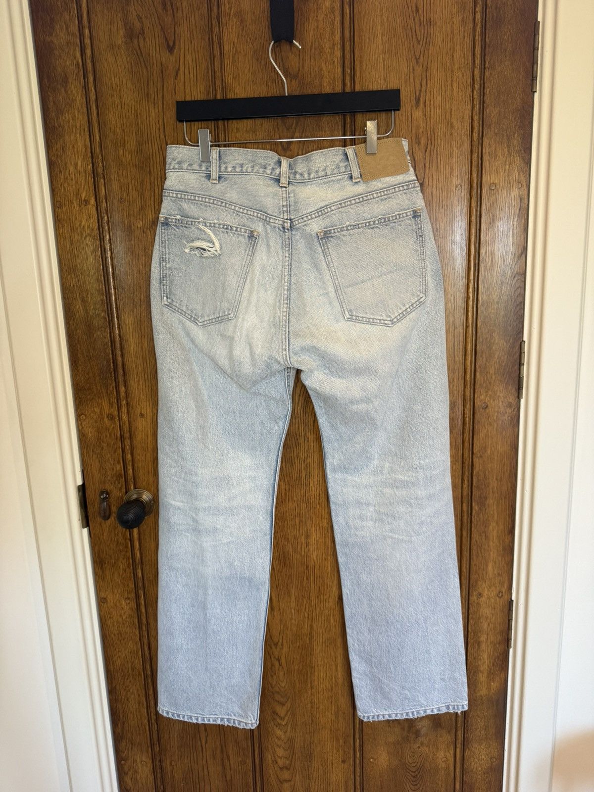 Celine $1.3k SS25 Celine knee rip Wesley jeans breezy point Hedi 30 Size US 30 / EU 46 - 20 Thumbnail