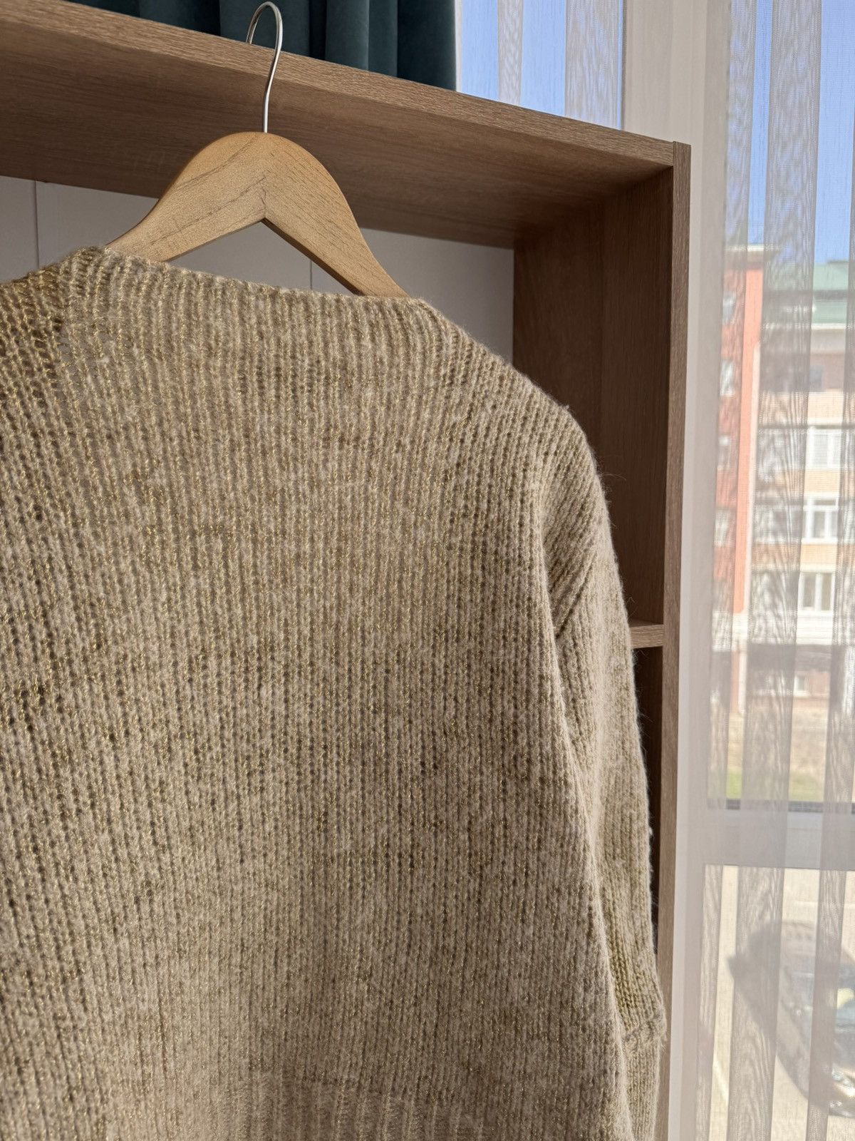Vintage × Zadig & Voltaire Vintage Zadig & Voltaire Deluxe Daphnee Sir Alpaca Cardigan Size M / US 6-8 / IT 42-44 - 11 Thumbnail