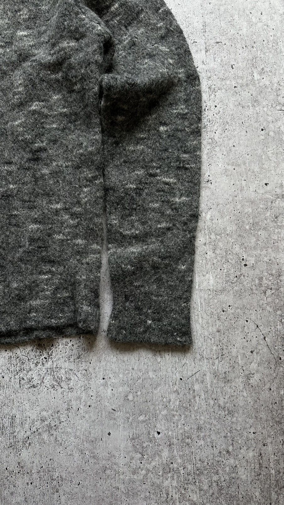 Our Legacy Our Legacy AW15 Alpaca Wool Grey Sweater Size US M / EU 48-50 / 2 - 18 Thumbnail
