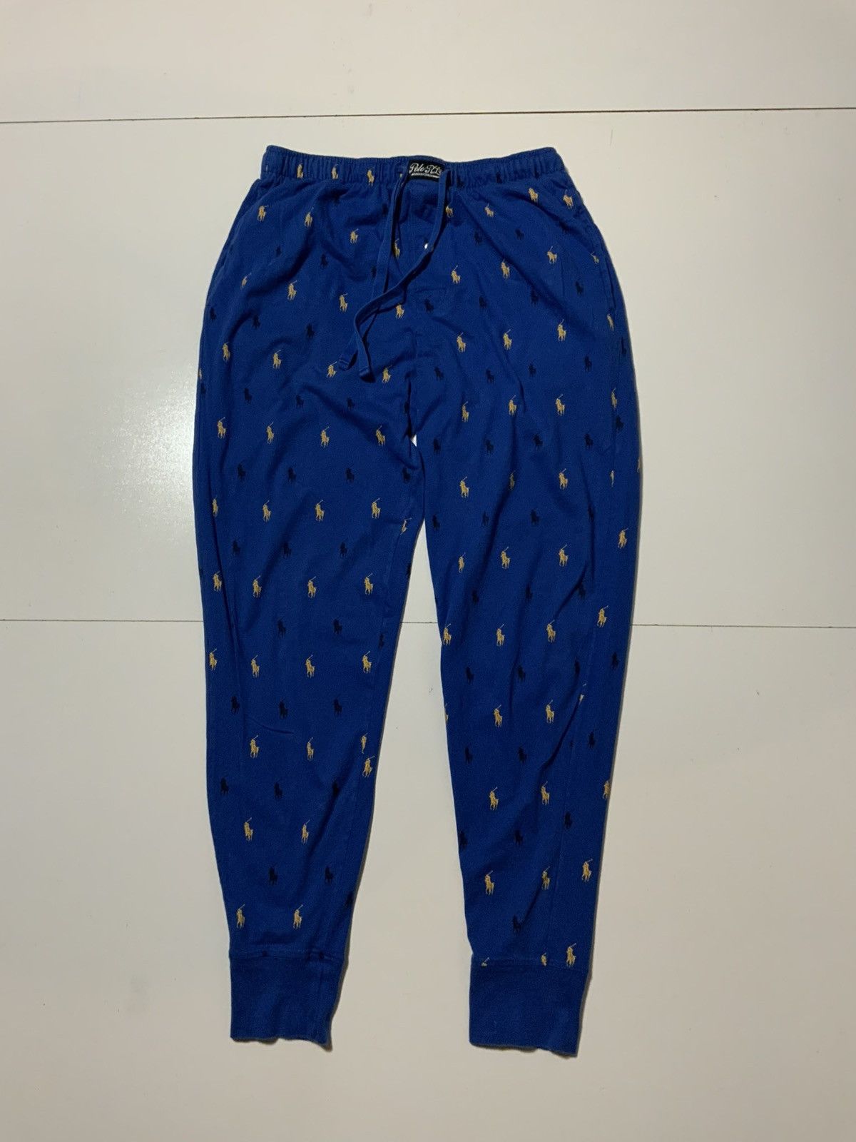 Polo Ralph Lauren Polo Ralph Lauren Sleepwear All Over Print Pony Jogger Pants Size US 32 / EU 48 - 1 Thumbnail