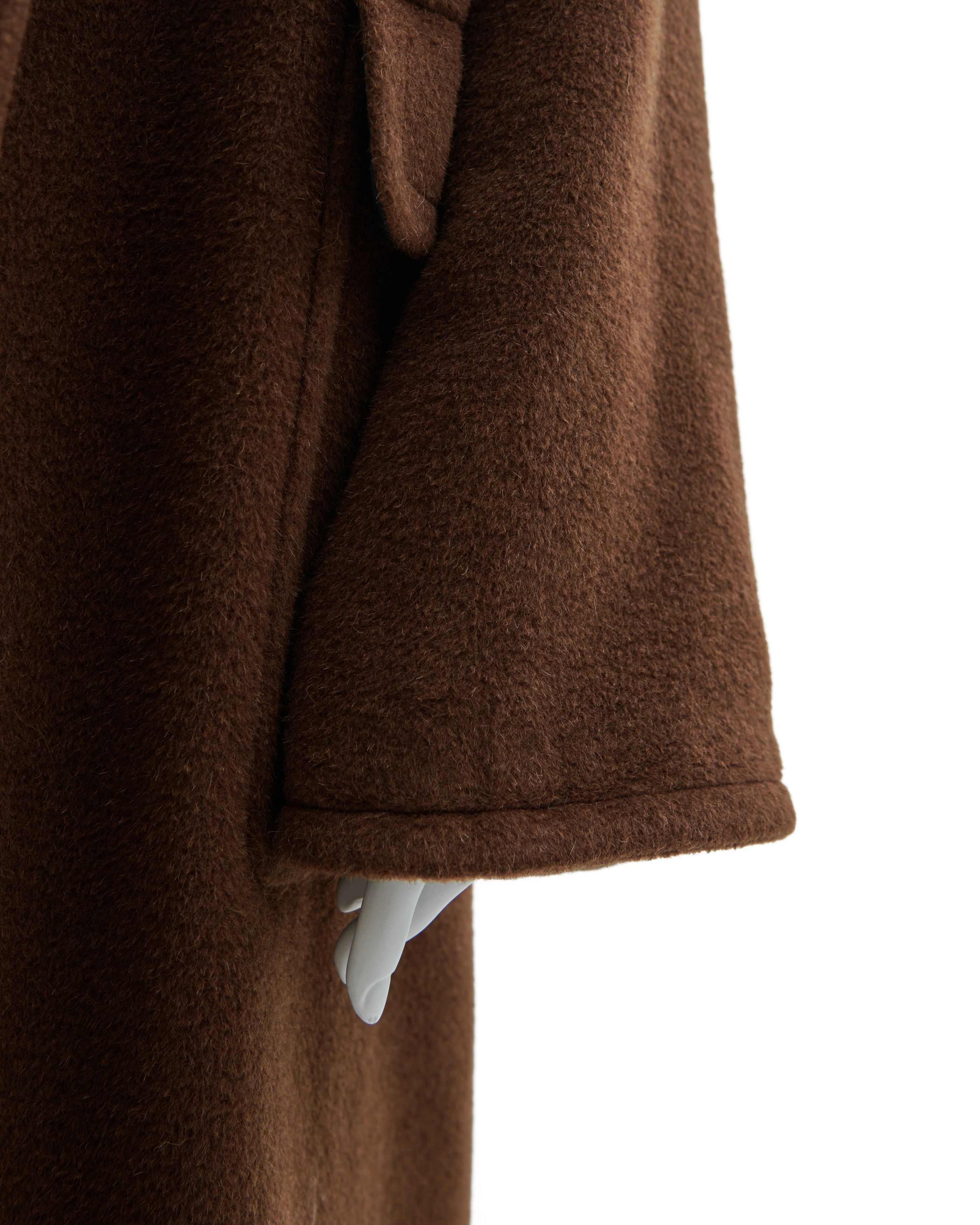 Jean Paul Gaultier F/W 1994 ‘Le Grand Voyage’ Caramel wool coat Size S / US 4 / IT 40 - 8 Thumbnail