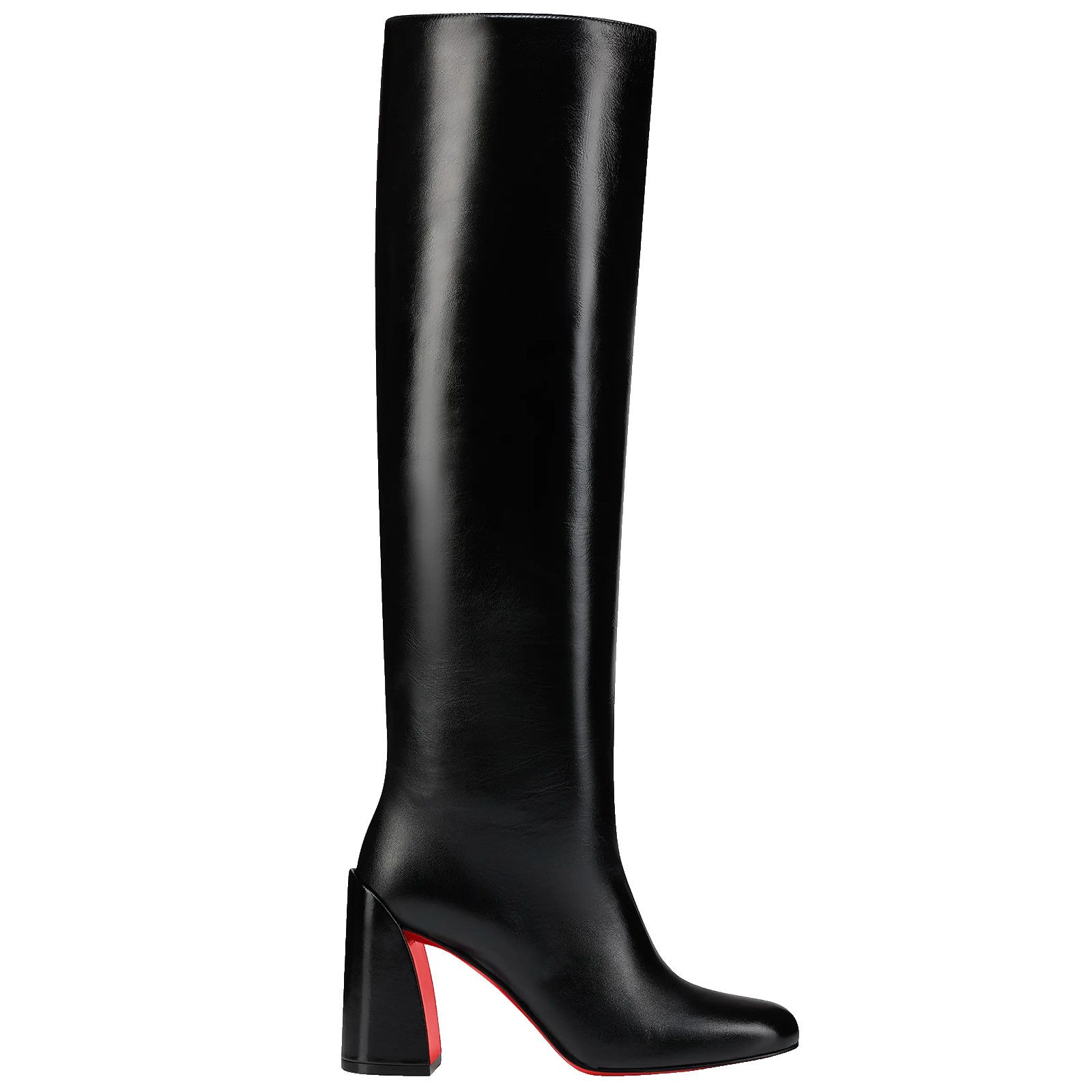 Christian Louboutin Christian Louboutin Janitta 85 Knee High Block Boot 36.5 Size US 6.5 / IT 36.5 - 1 Thumbnail