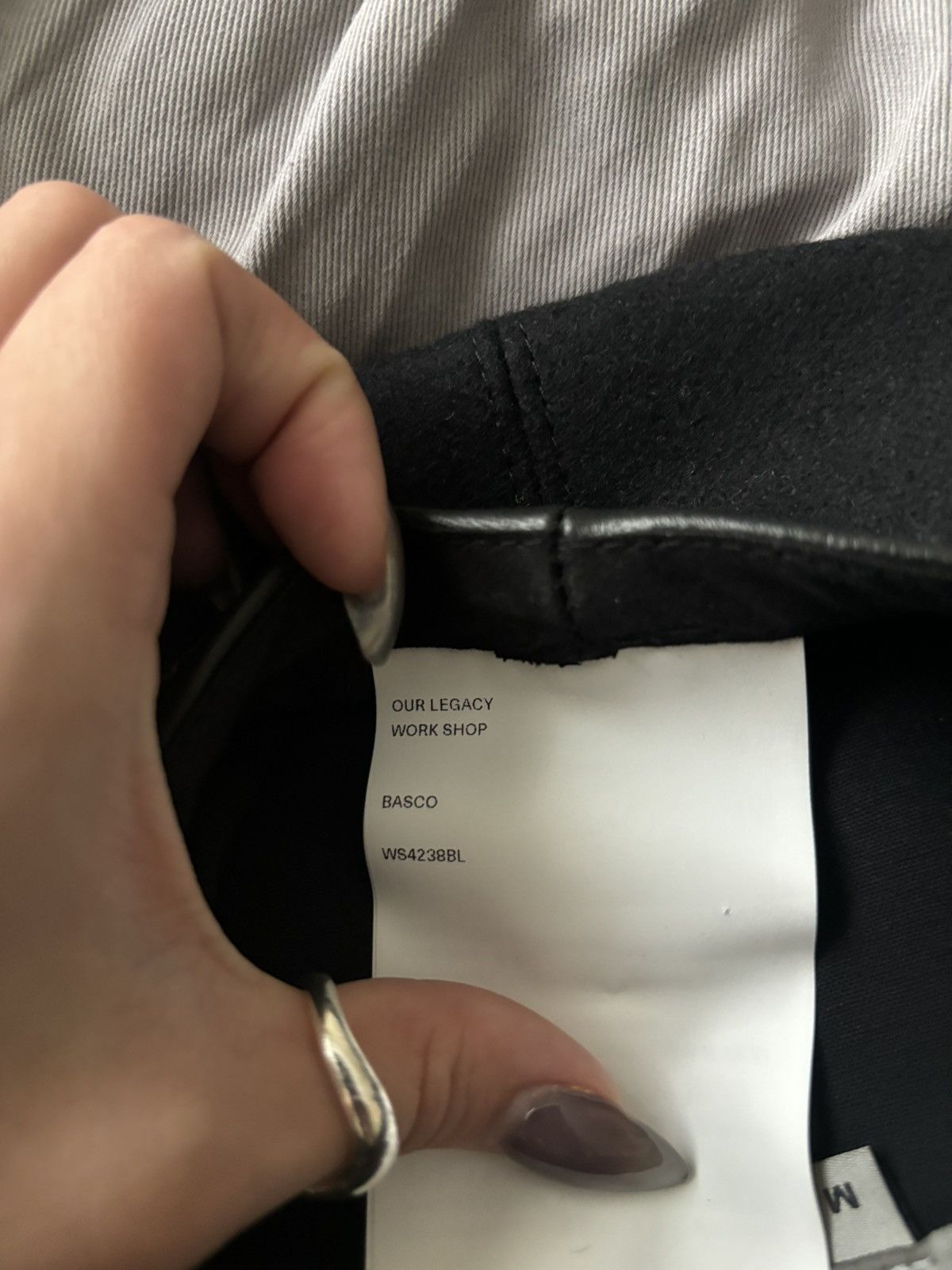 Emporio Armani × Our Legacy Emporio Armani x Our legacy Basco Beret Size ONE SIZE - 6 Thumbnail
