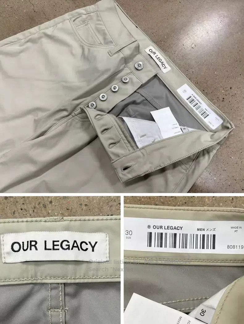 Our Legacy Our Legacy Casual Pants, Cargo Pants Size US 30 / EU 46 - 5 Thumbnail