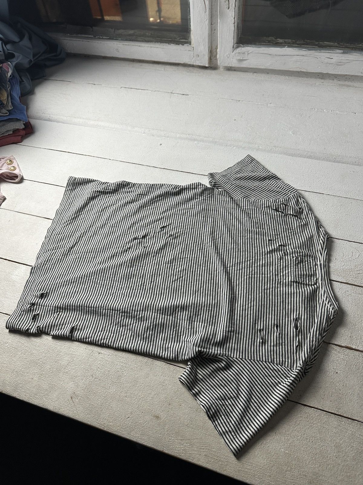Allsaints 🚨ALLSAINTS GRAY T-SHIRT LUXURY OPIUM Y2K LUXURY Size US XS / EU 42 / 0 - 10 Thumbnail
