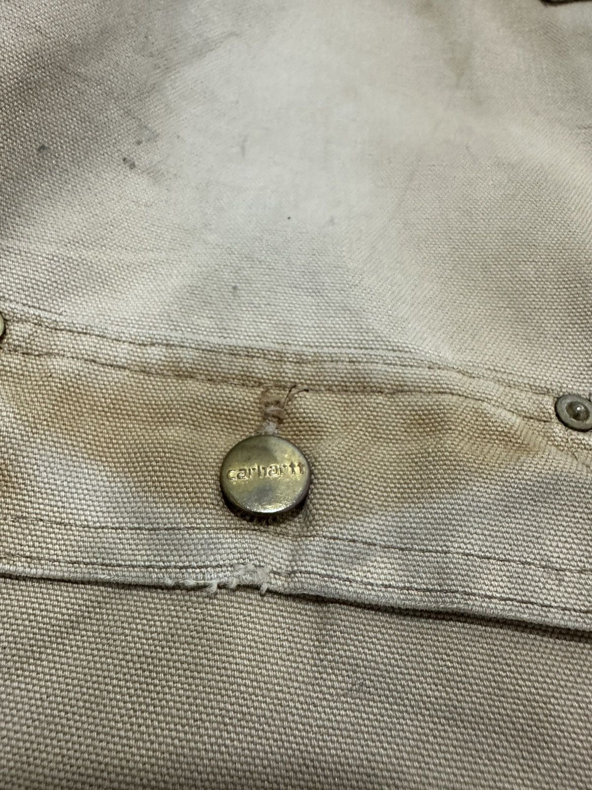 Carhartt Vintage CARHARTT Worker Wear Chore Jakcet Michigan Design Size US L / EU 52-54 / 3 - 8 Thumbnail