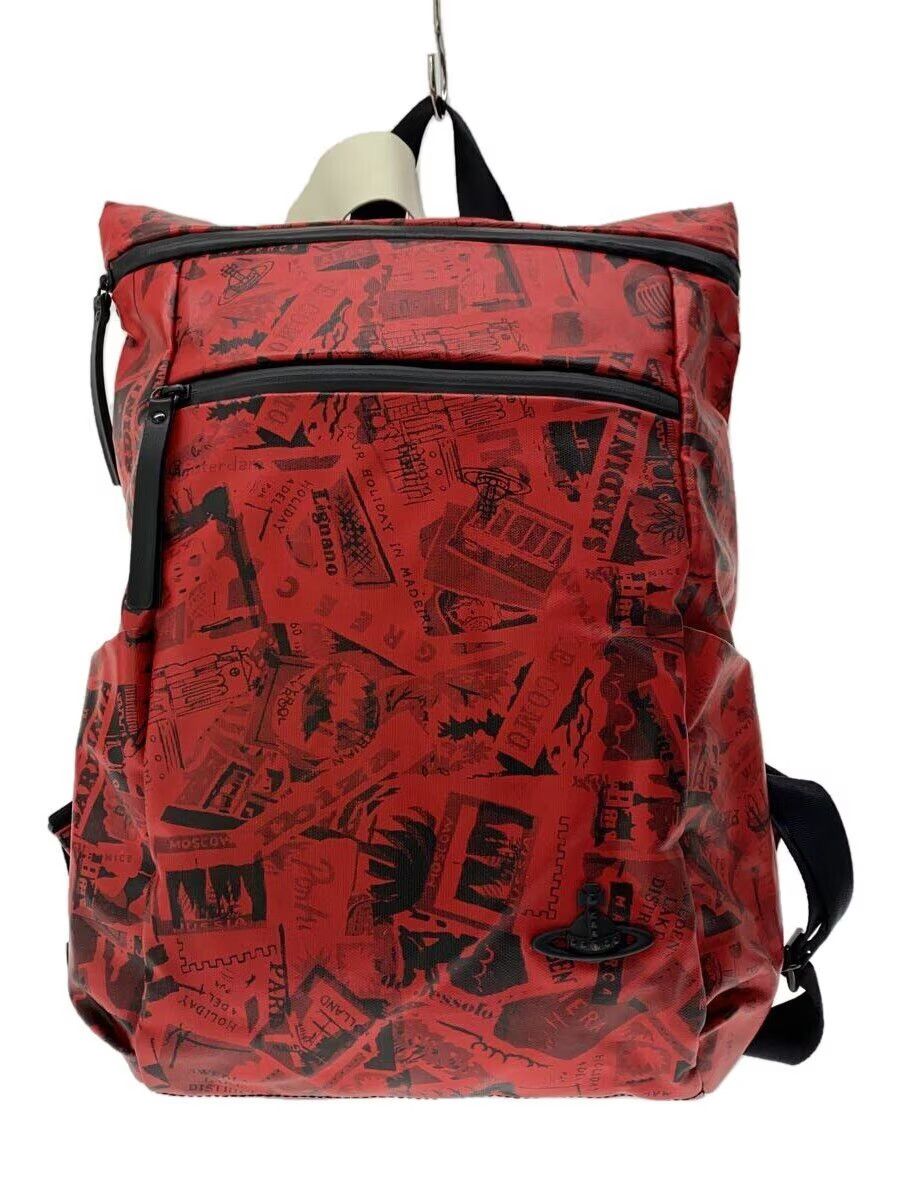 Vivienne Westwood Stamp Collage Orb Backpack Size ONE SIZE - 1 Thumbnail