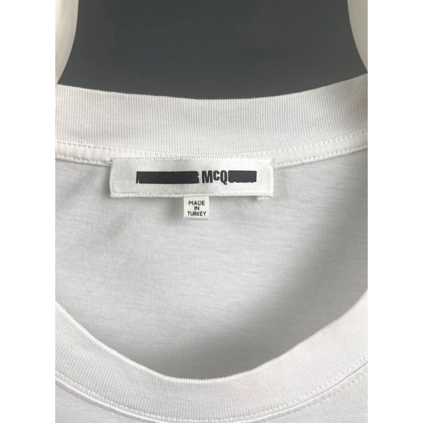 Alexander McQueen Alexander McQueen MCQ Mens Logo T-Shirt XL White Cotton Short Sleeve Logo T-Shirt Men XL White McQueen MCQ Size US XL / EU 56 / 4 - 3 Thumbnail
