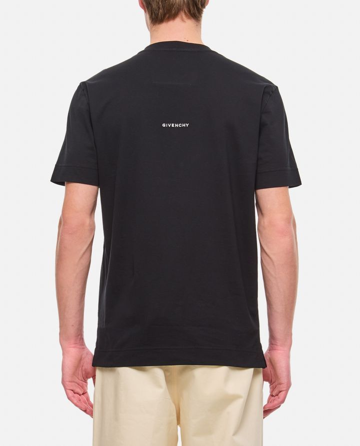 Givenchy o1srvl11e0924 Cotton T-Shirt in Black Size US L / EU 52-54 / 3 - 3 Thumbnail