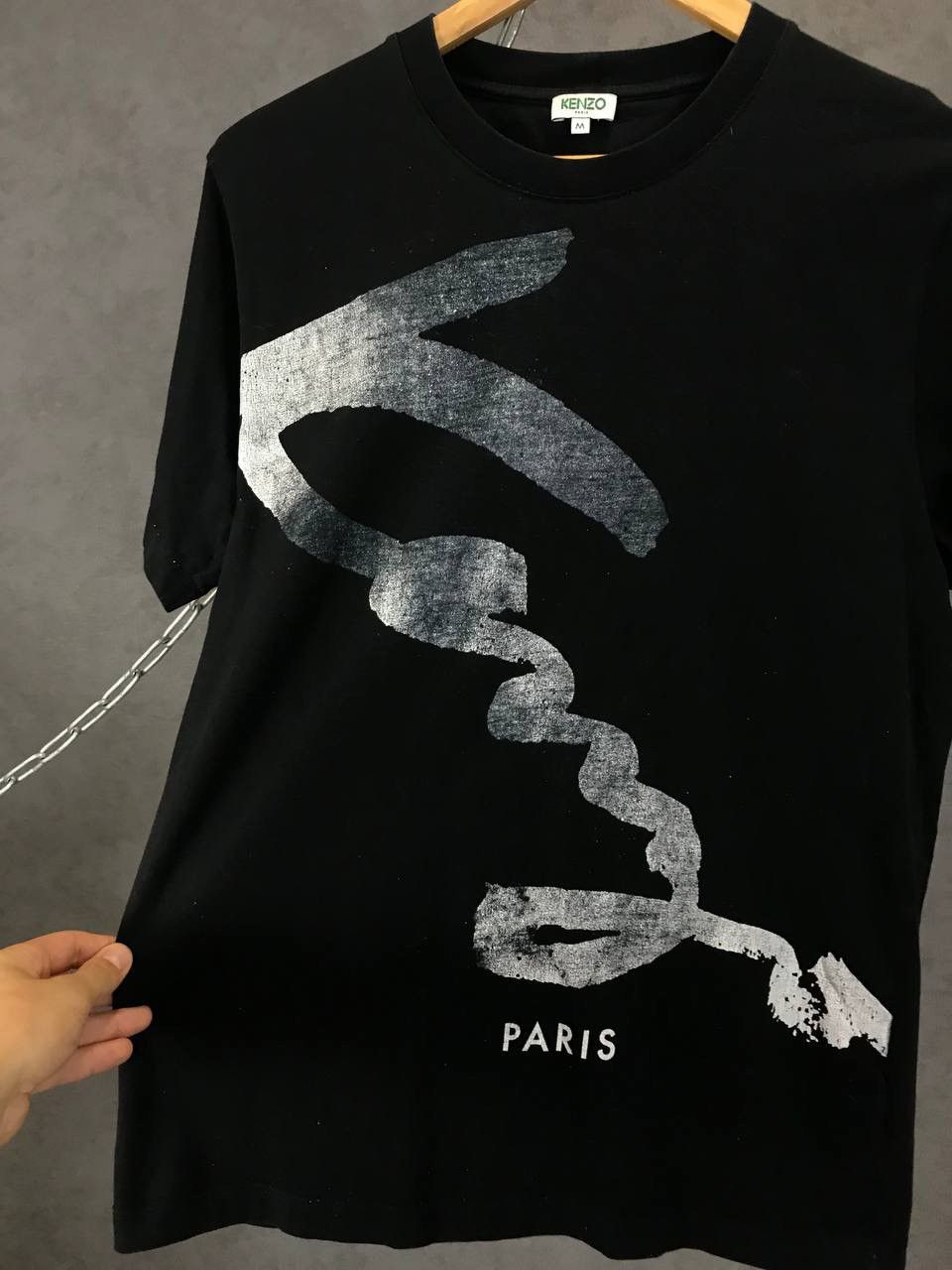 Designer Kenzo luxury designer big logo tee Size US S / EU 44-46 / 1 - 3 Thumbnail