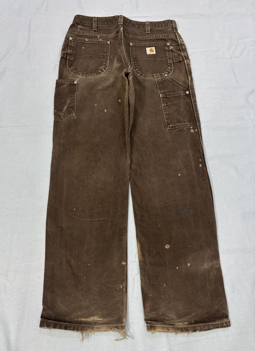 Carhartt Carhartt WB136 DKB Double knee denim Size 32" / US 10 / IT 46 - 2 Thumbnail