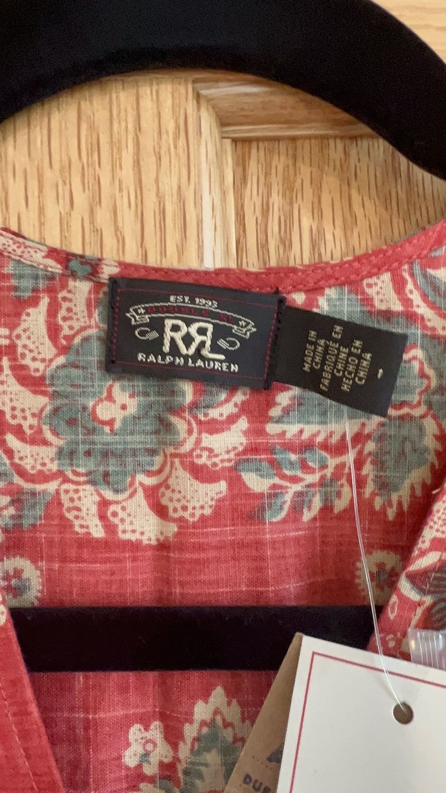 RRL Ralph Lauren *NWT RRL Double RL Ralph Lauren Floral-Print Cotton Jumpsuit Size 27" / US 4 / IT 40 - 12 Thumbnail