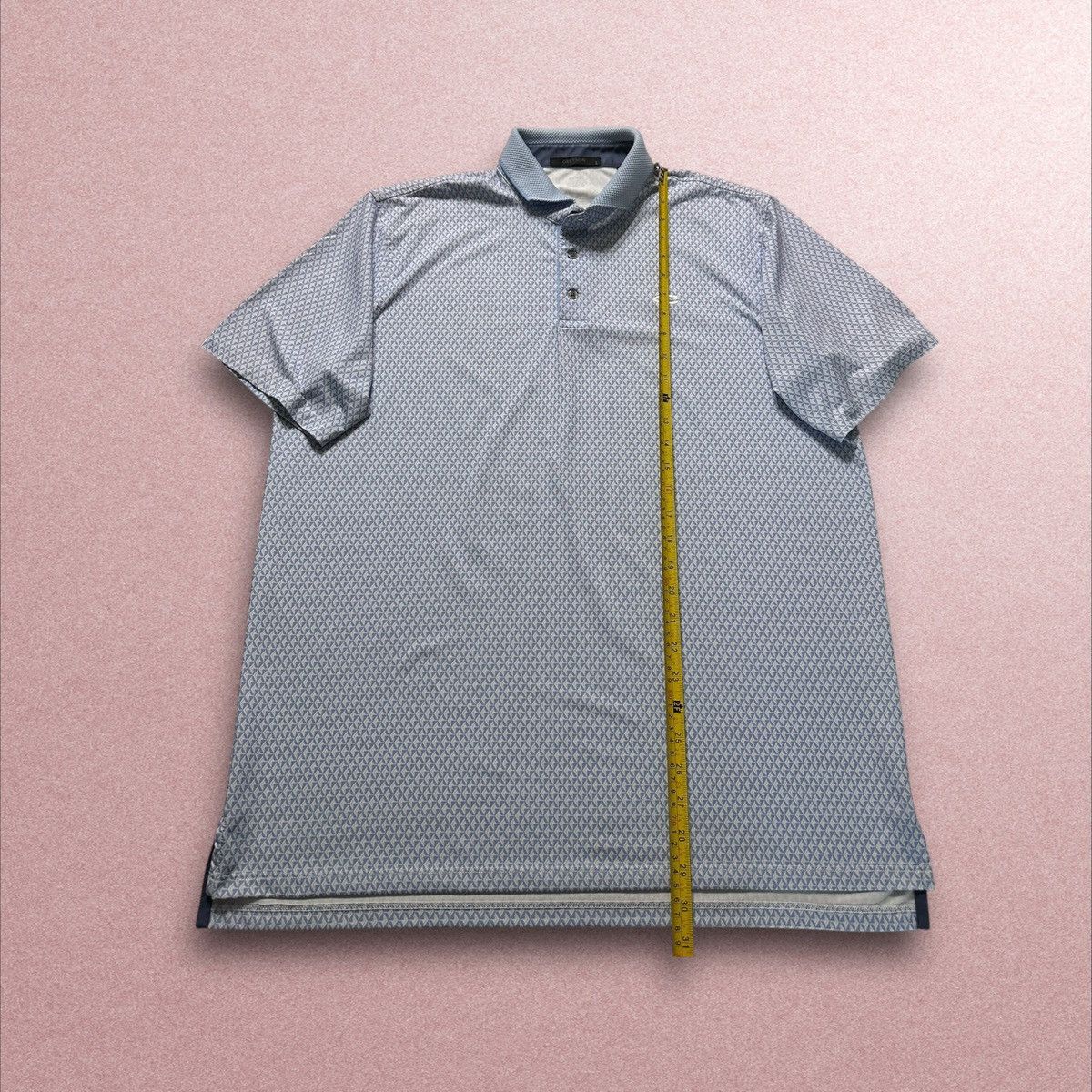 Other greyson shirt mens large blue short sleeve geometric golf Size US L / EU 52-54 / 3 - 3 Thumbnail