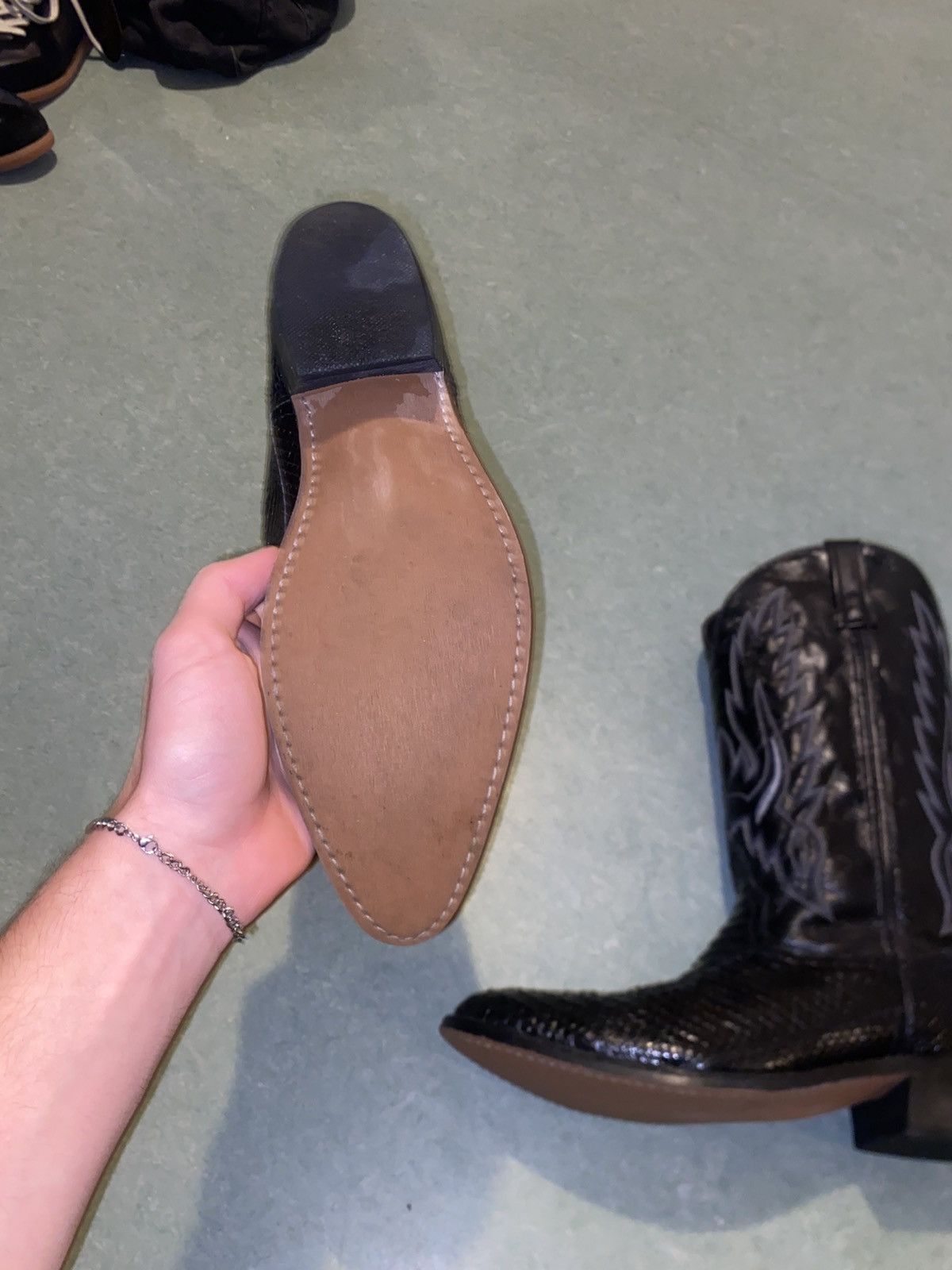 Other Cowboy boots real vamp and fox leather Size US 10 / EU 43 - 4 Thumbnail